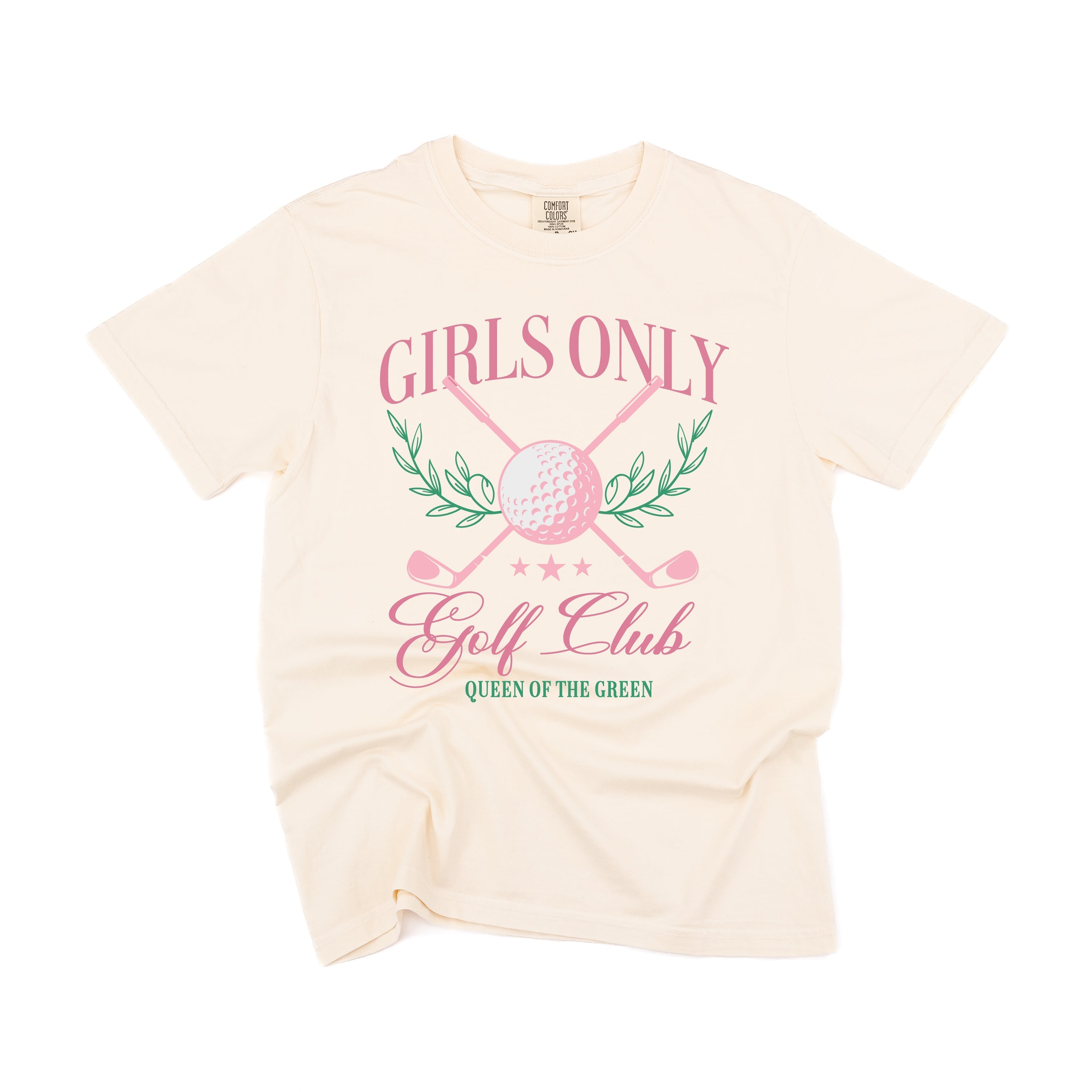 Girls Only Golf Club (Girl&amp;#39;s Girl Version) - Comfort Colors Tee