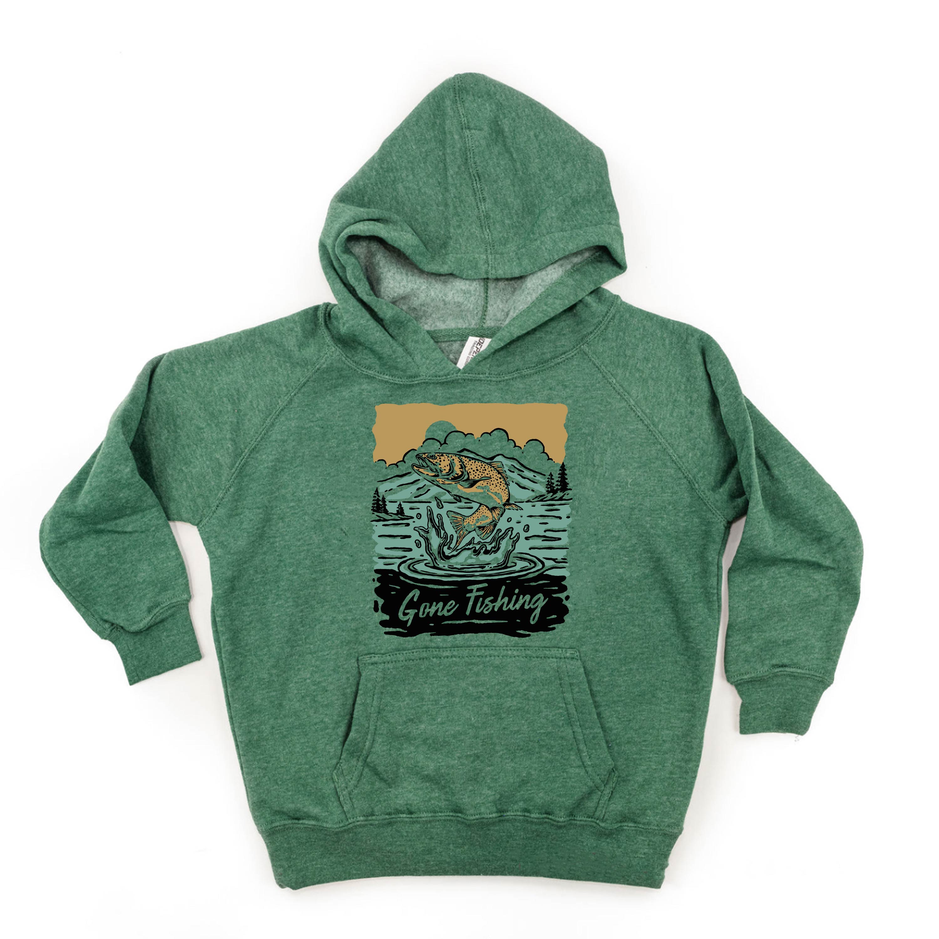 Gone Fishing - Child HOODIE