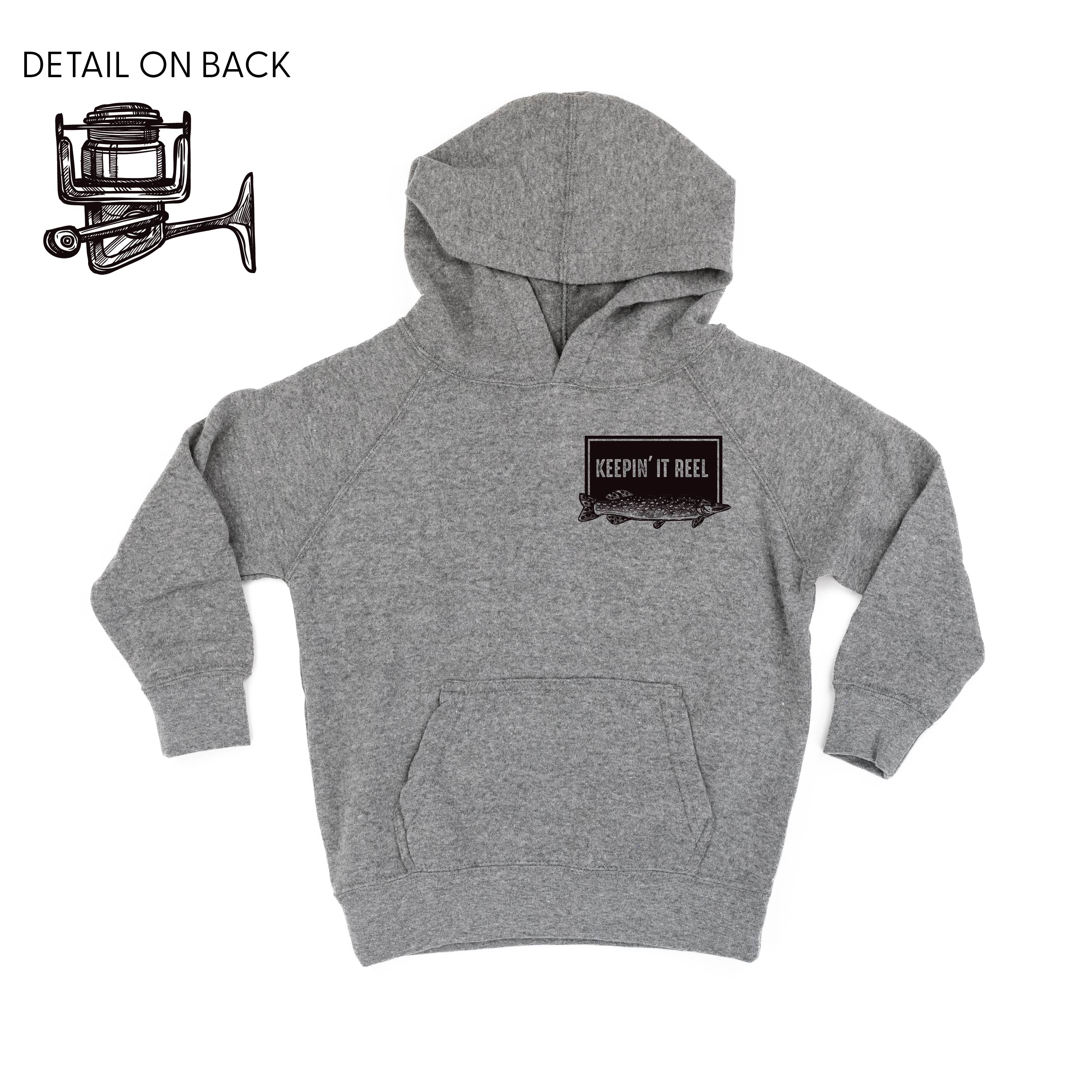 Keepin&#39; It Reel - Fishing Reel (pf&amp;b) - Child HOODIE