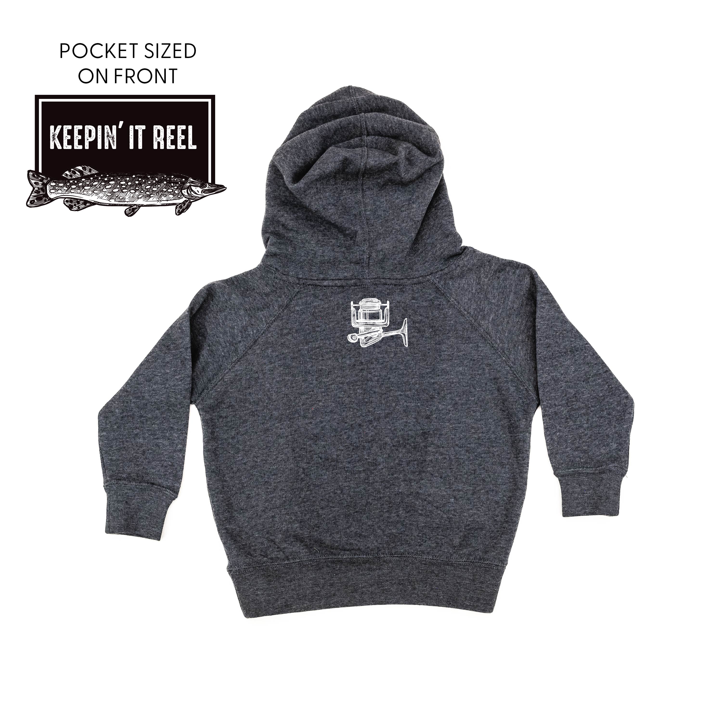 Keepin&#39; It Reel - Fishing Reel (pf&amp;b) - Child HOODIE