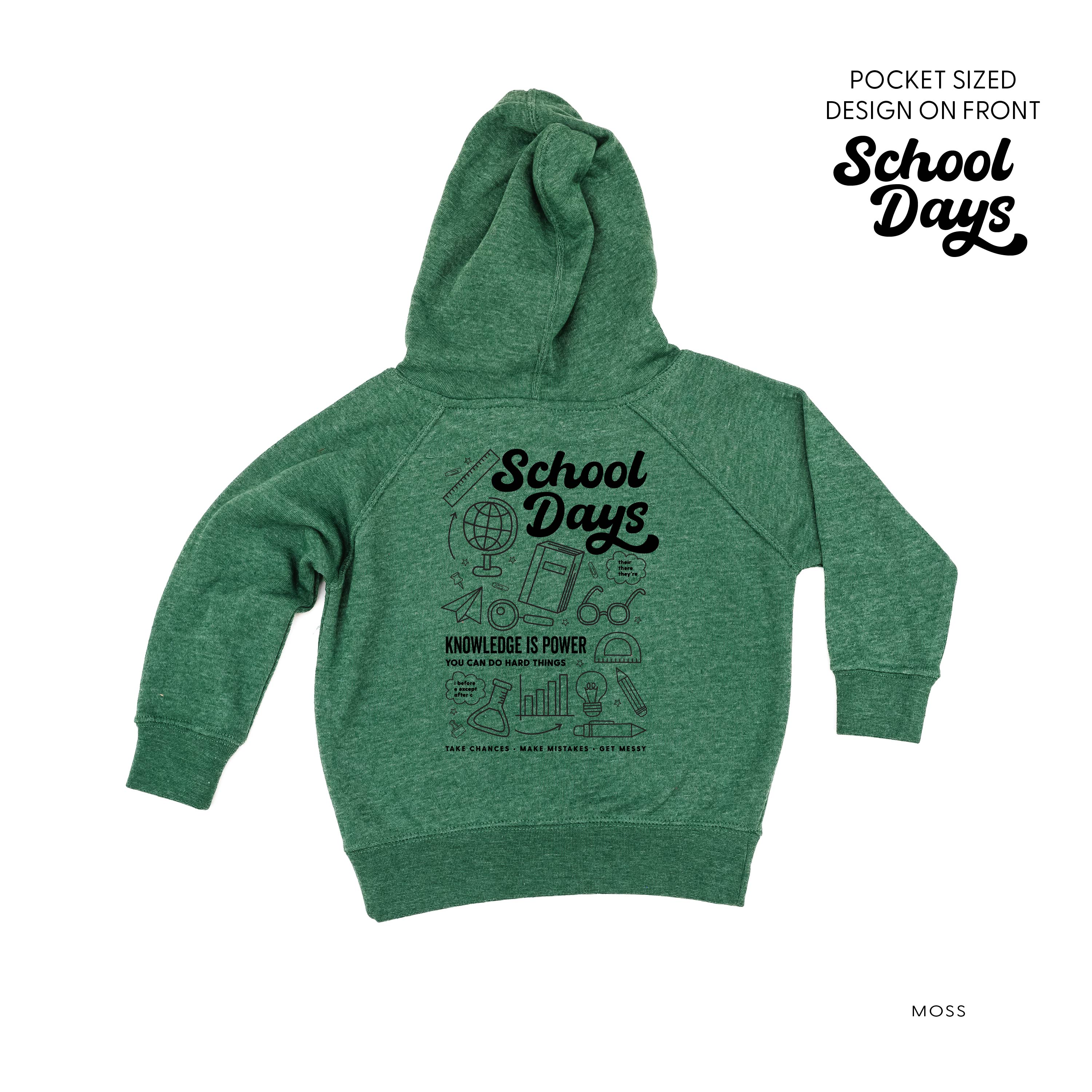 School Days - School Day Items (pf &amp; b) - Child HOODIE