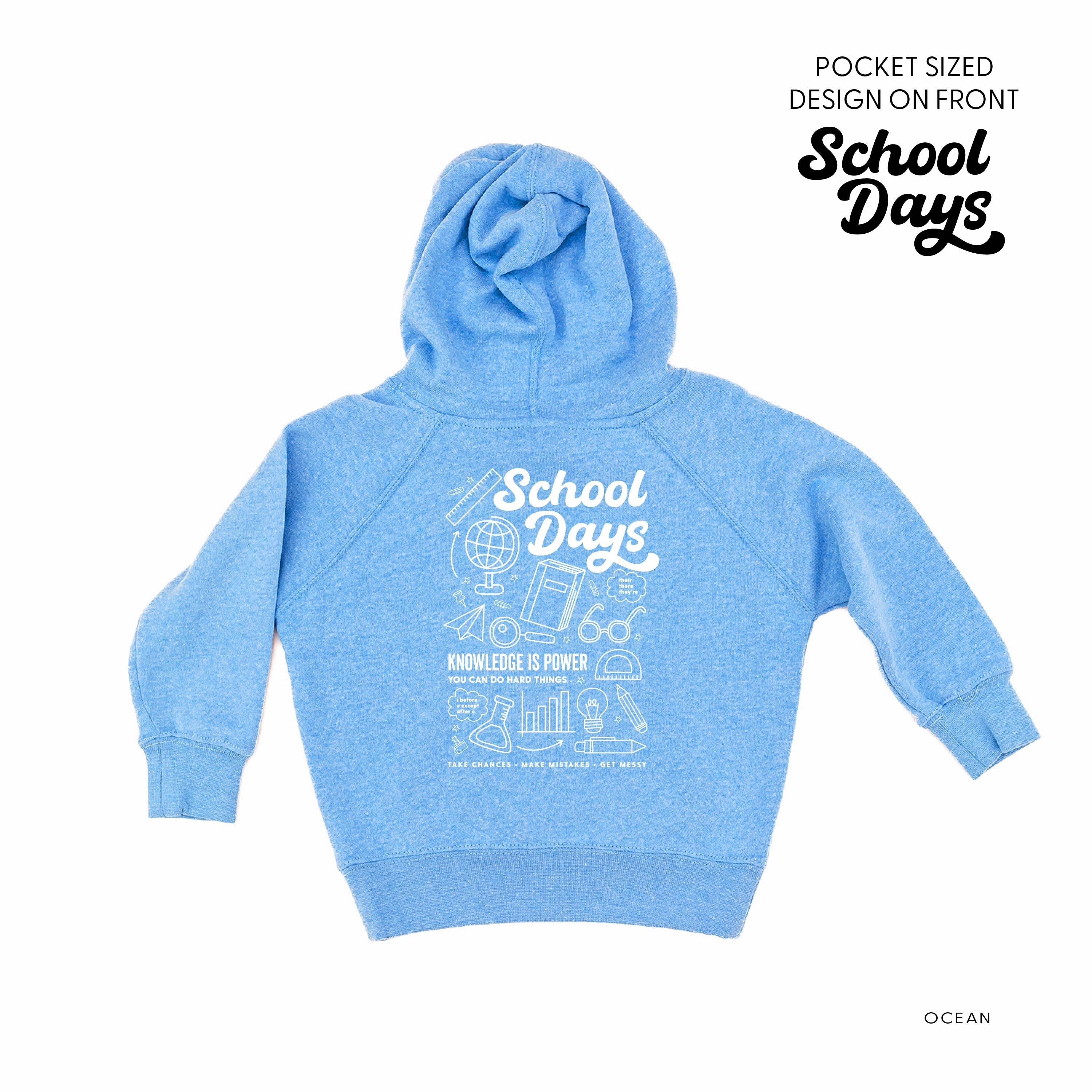 School Days - School Day Items (pf &amp; b) - Child HOODIE
