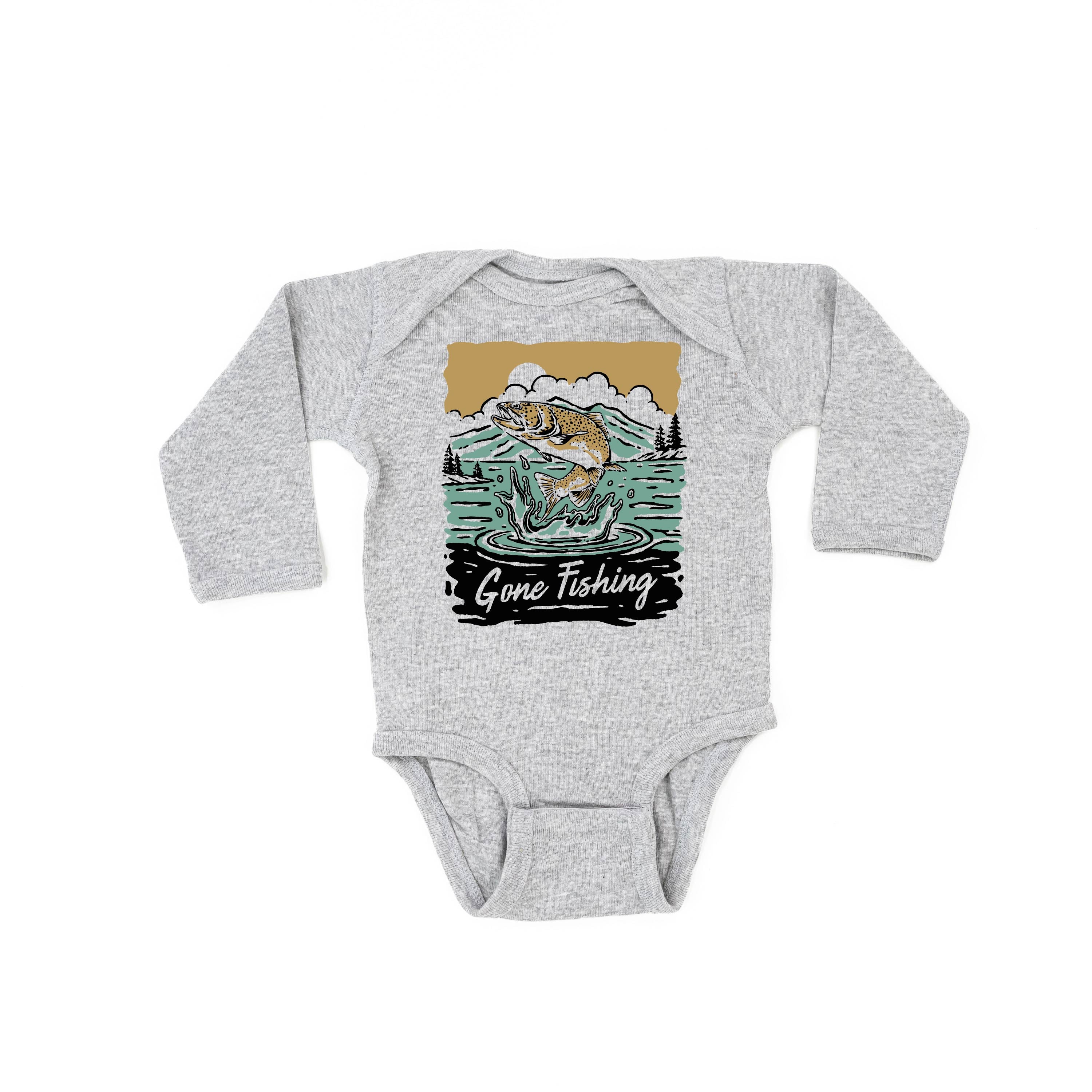 Gone Fishing - Child Long Sleeve Tee
