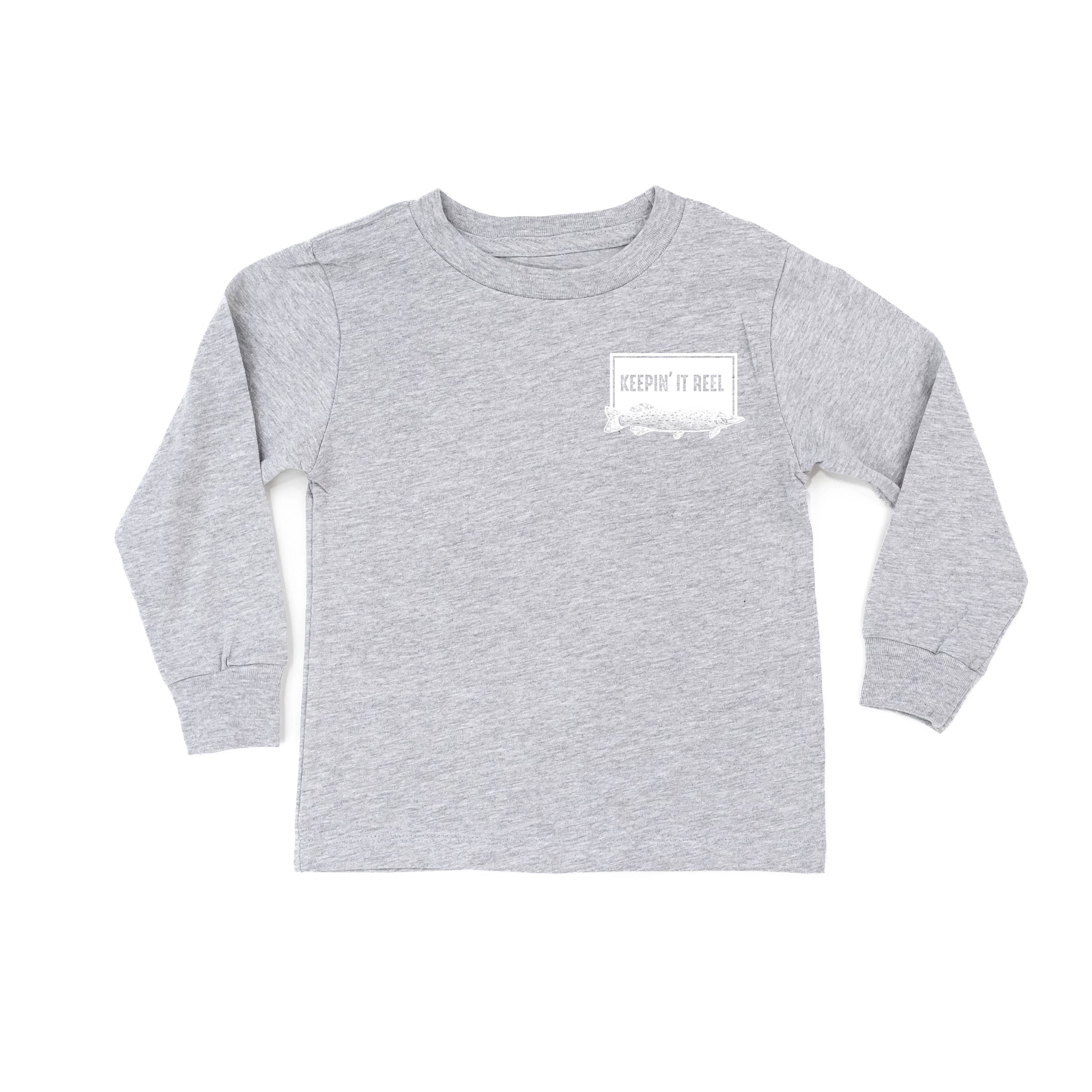 Keepin&#39; It Reel - Fishing Reel (pf&amp;b) - Child Long Sleeve Tee