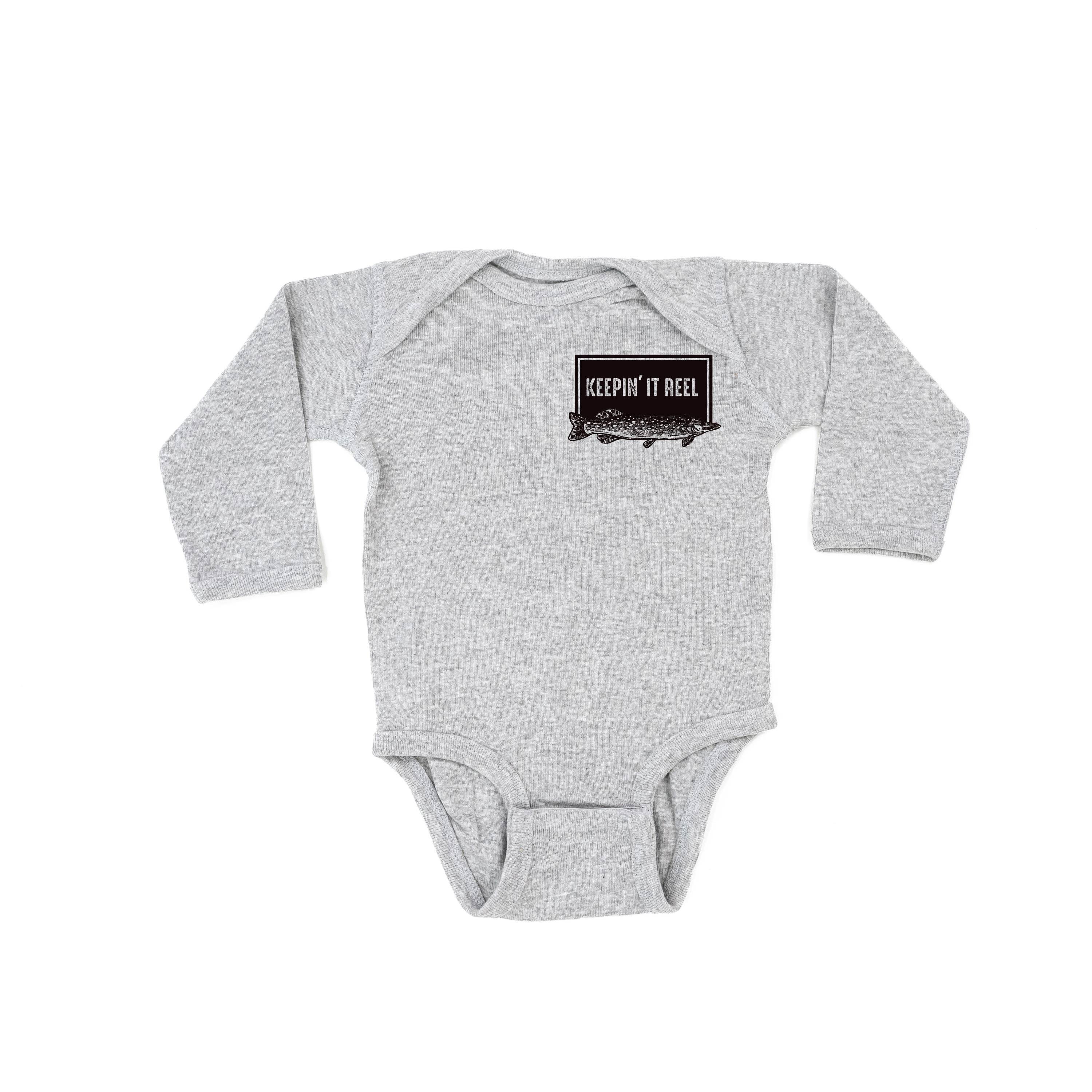 Keepin&#39; It Reel - Fishing Reel (pf&amp;b) - Child Long Sleeve Tee