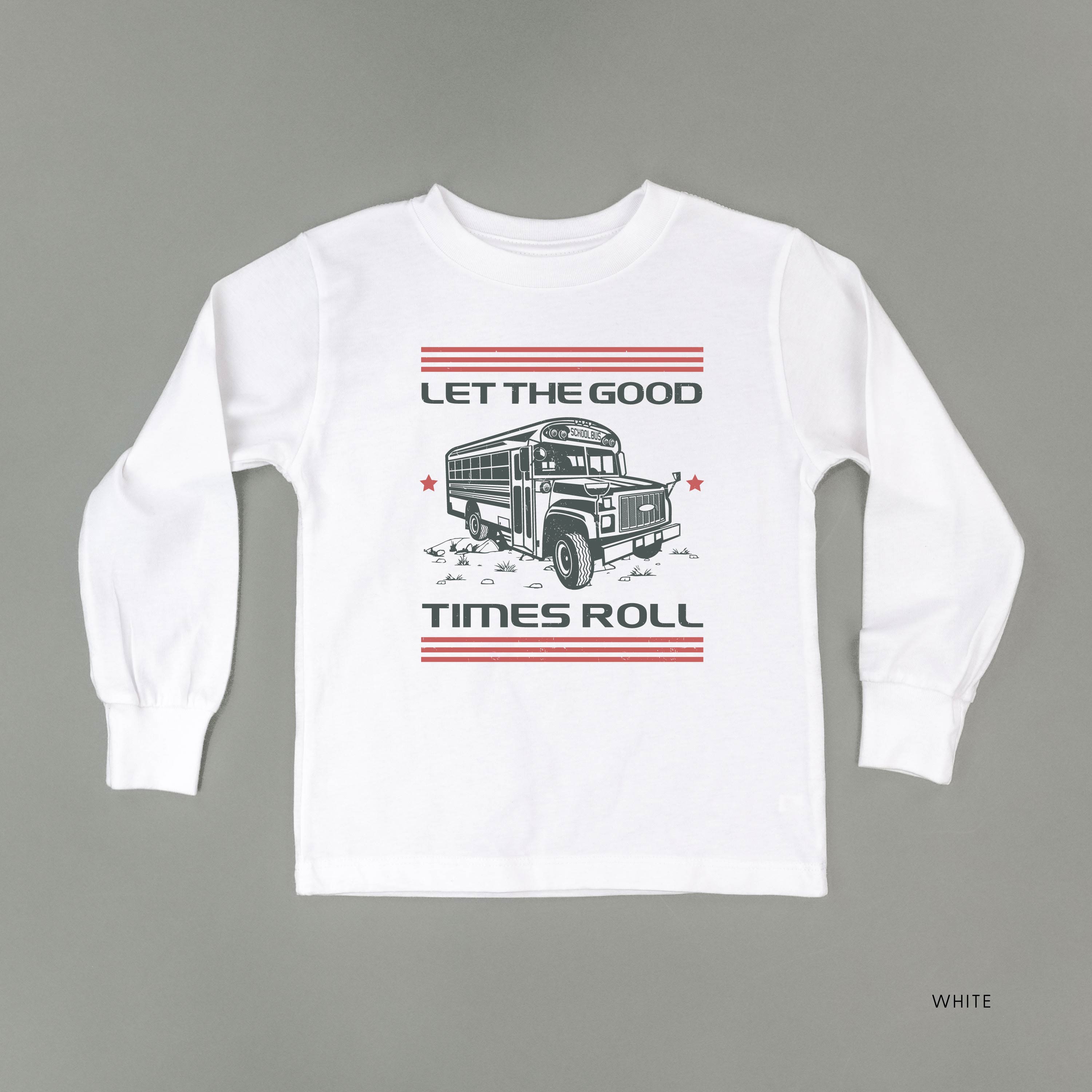 Let the Good Times Roll - School Bus - Child Long Sleeve Tee