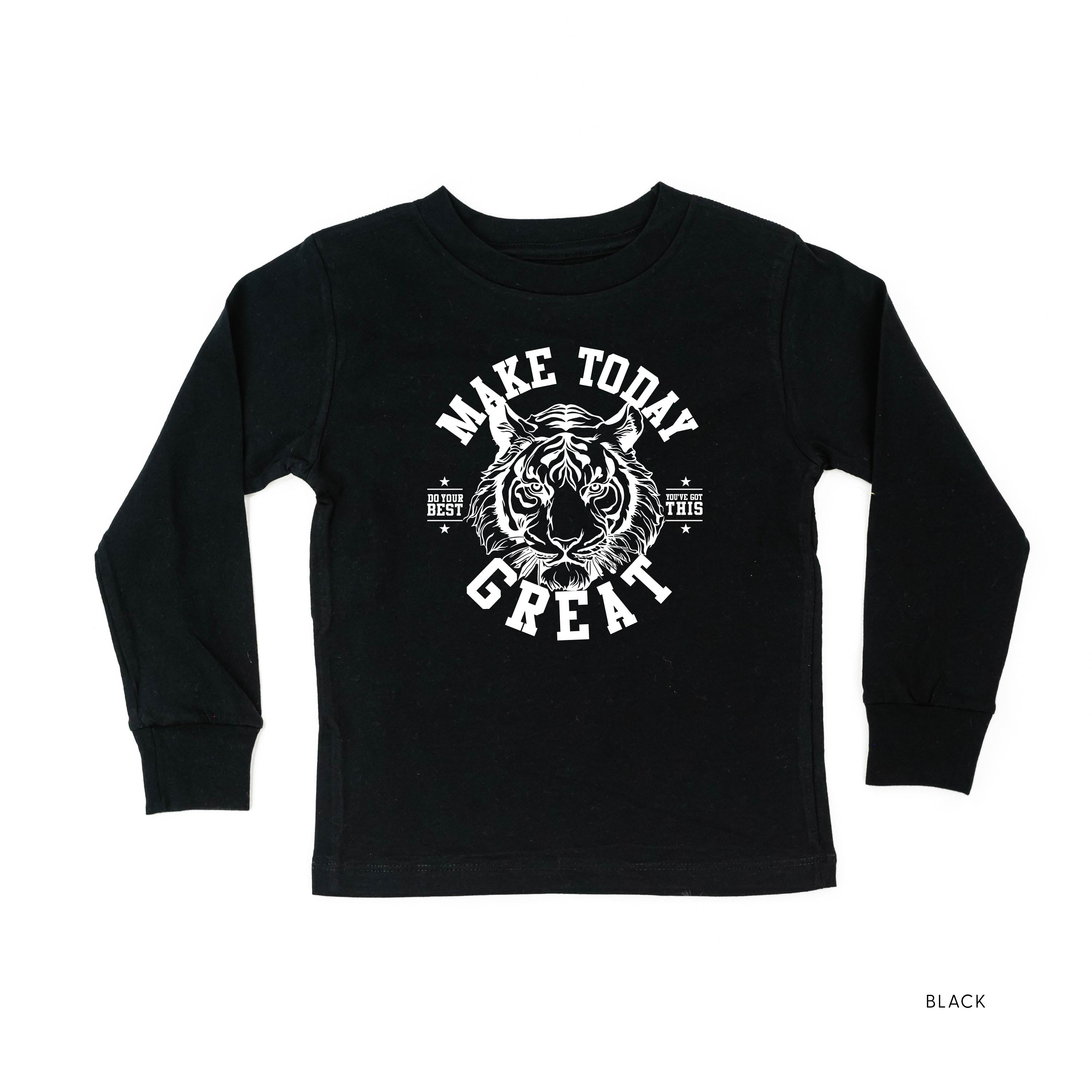 Make Today Great - Tiger - Child Long Sleeve Tee