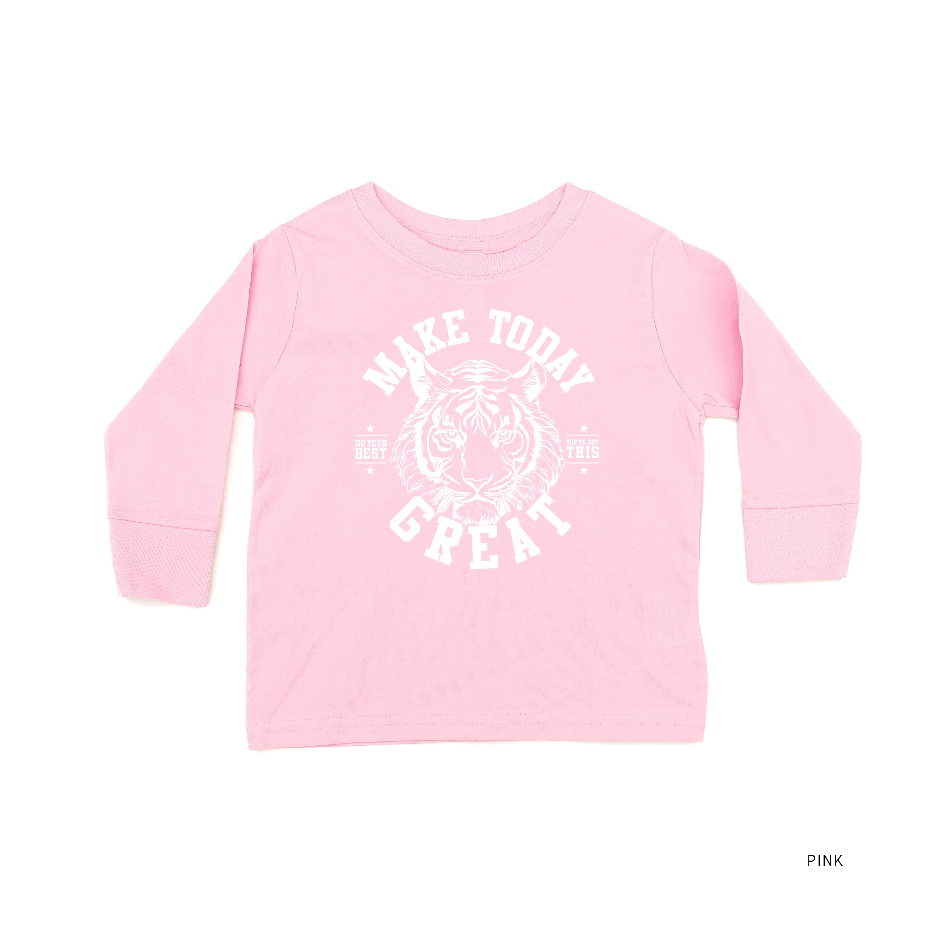 Make Today Great - Tiger - Child Long Sleeve Tee