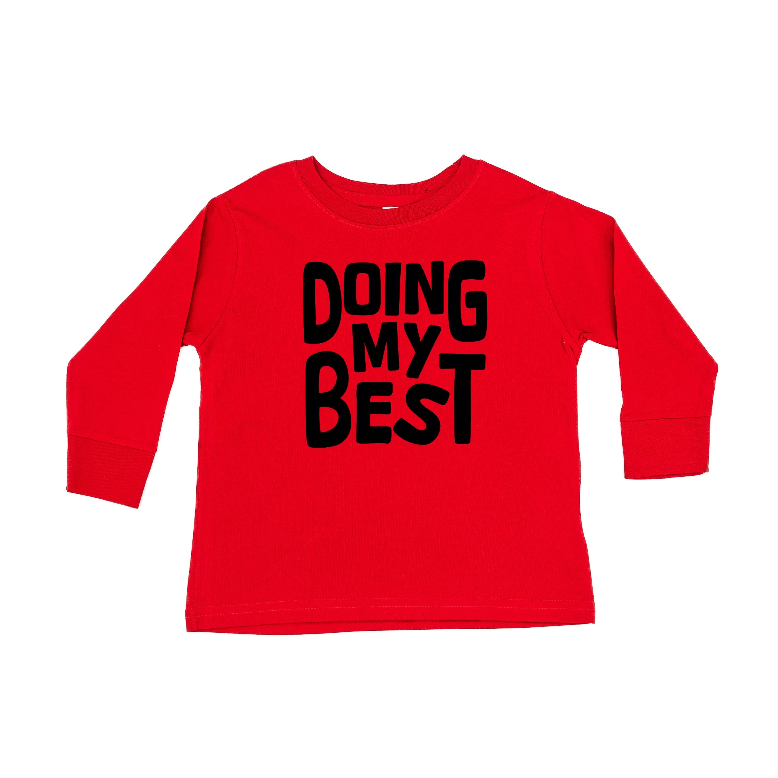 Doing My Best - Child Long Sleeve Tee