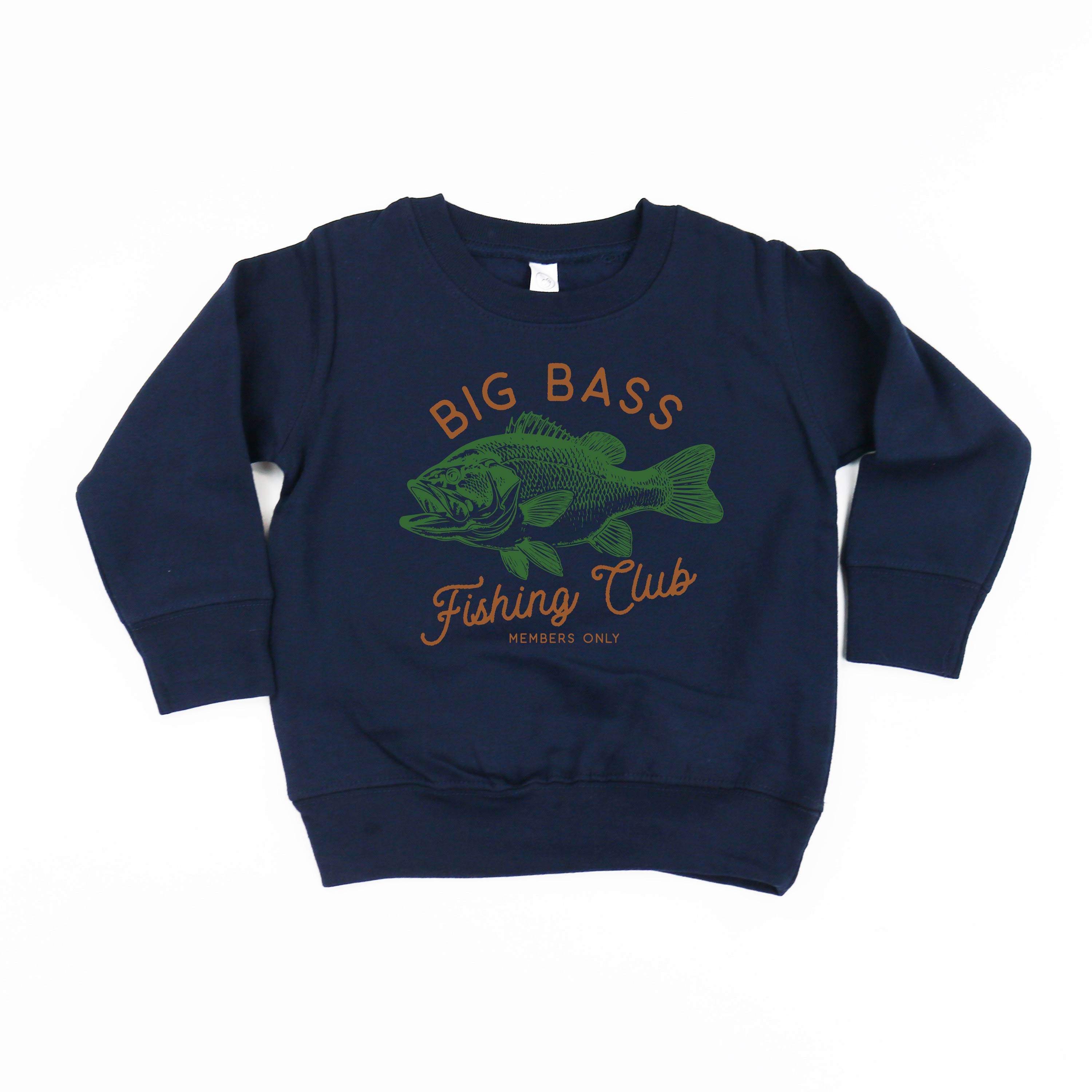 Big Bass Fishing Club - Child Sweater