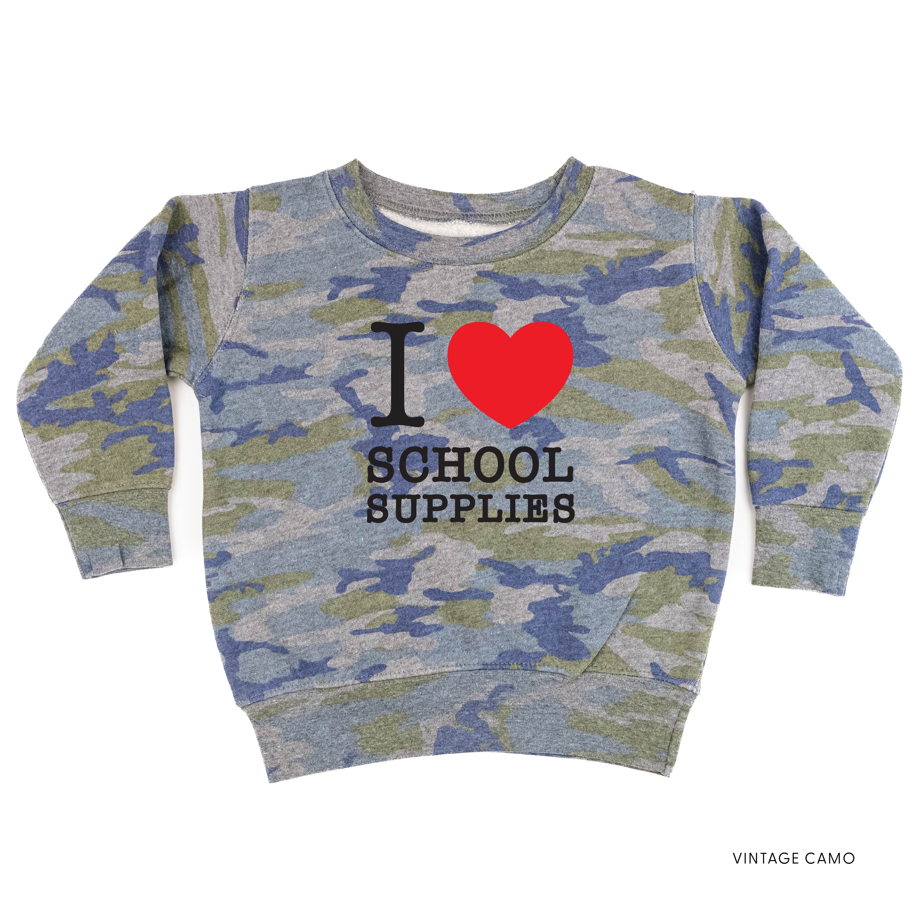 I ♥ School Supplies - Child Sweater