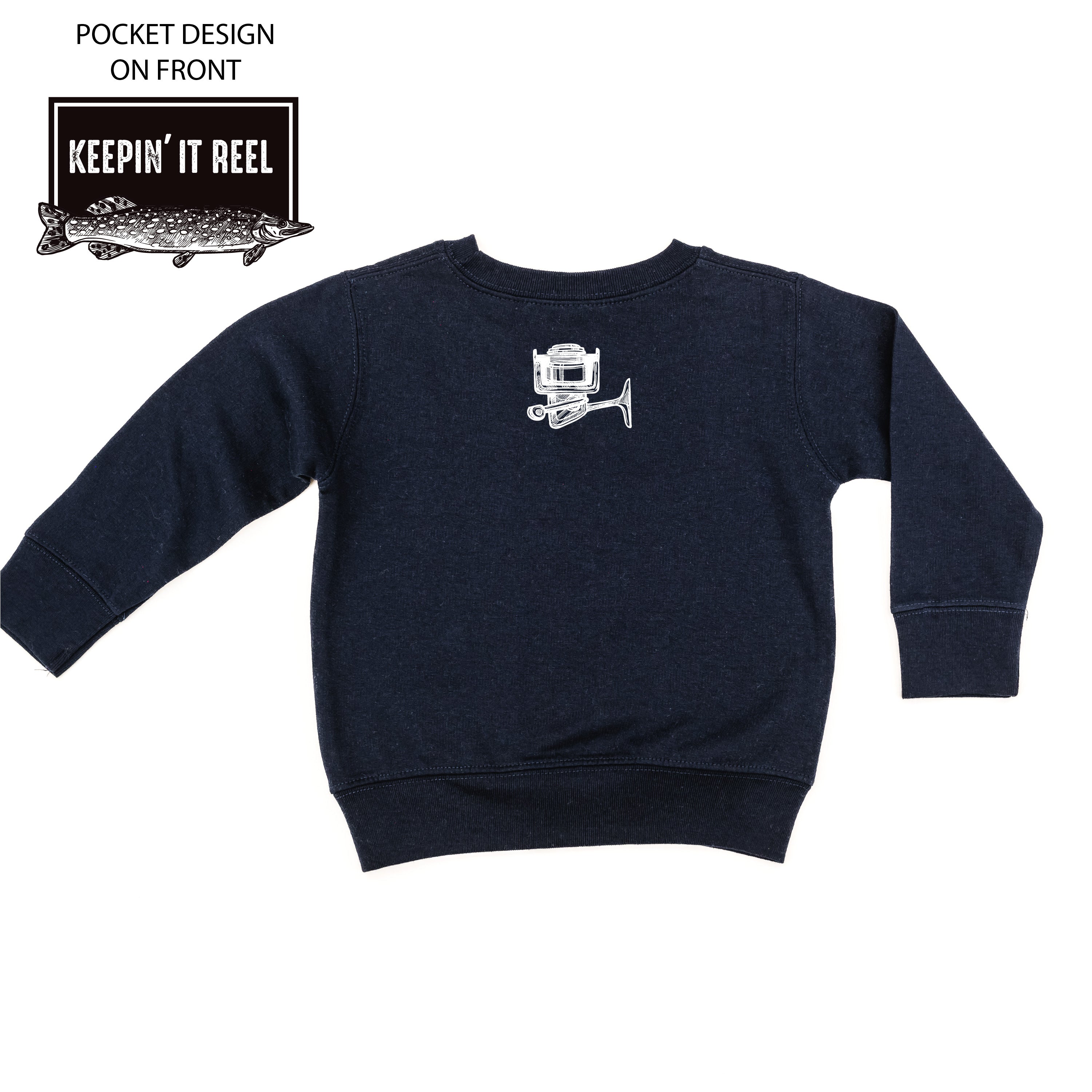 Keepin&amp;#39; It Reel - Fishing Reel (pf&amp;amp;b) - Child Sweater