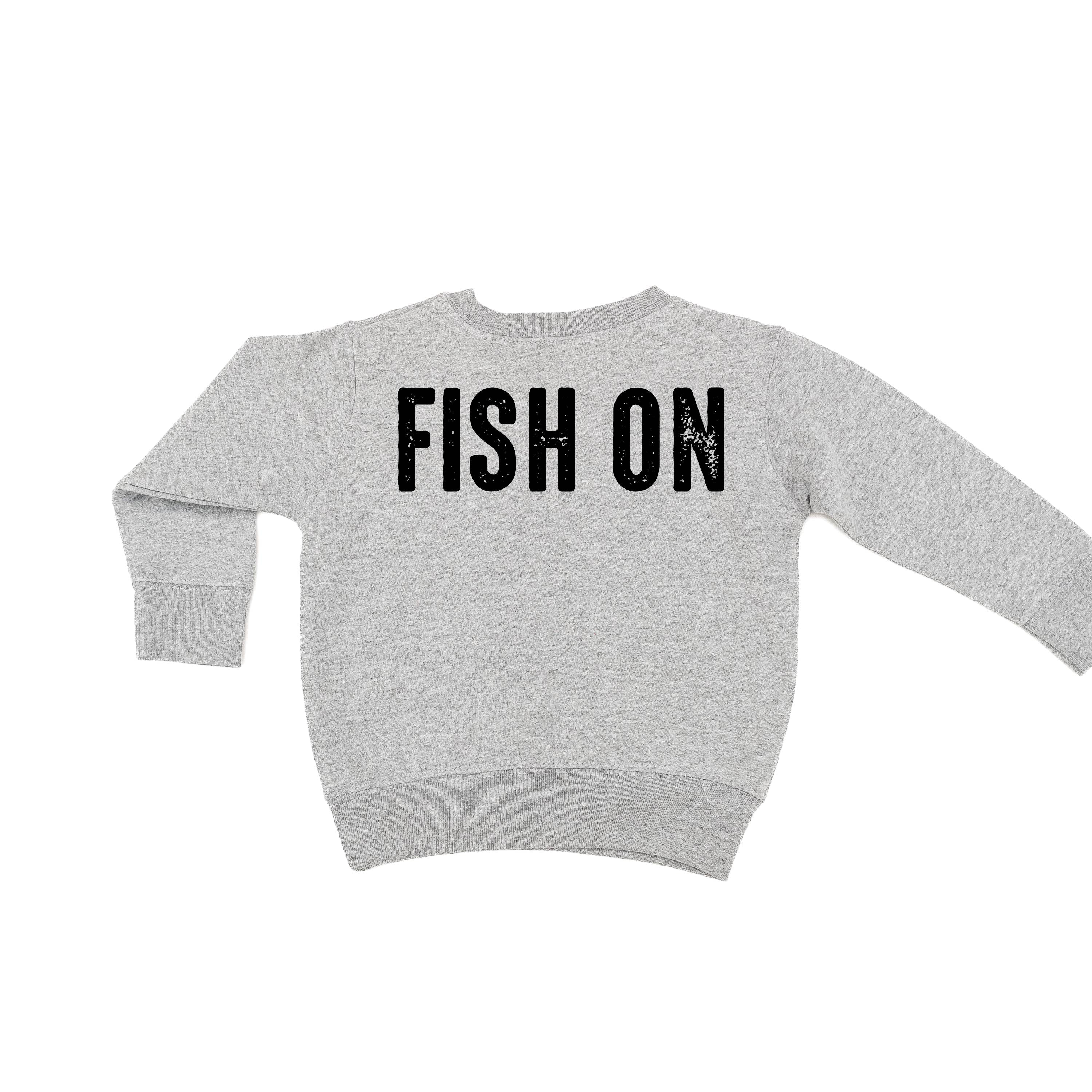Mountain Fish &amp; Pole - Fish On (pf&amp;b) - Child Sweater