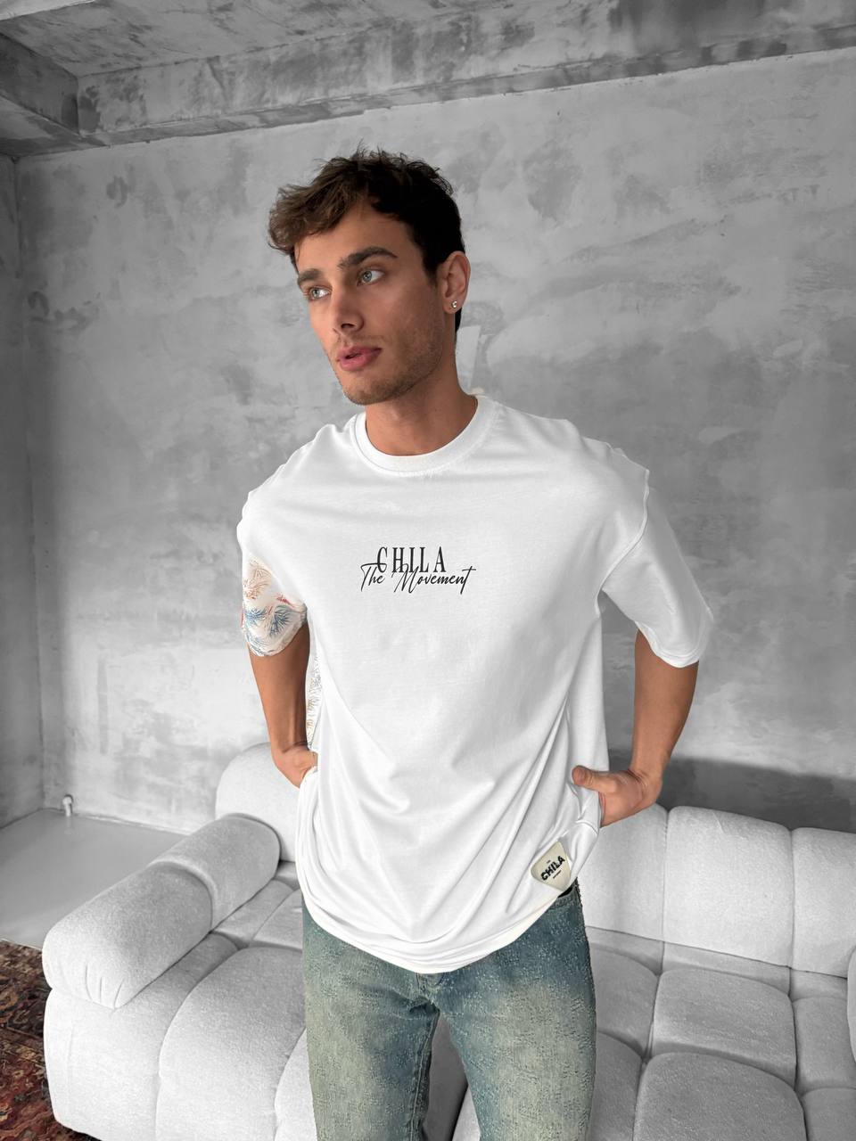 CHILLA The Movement Graphic Cotton Tee