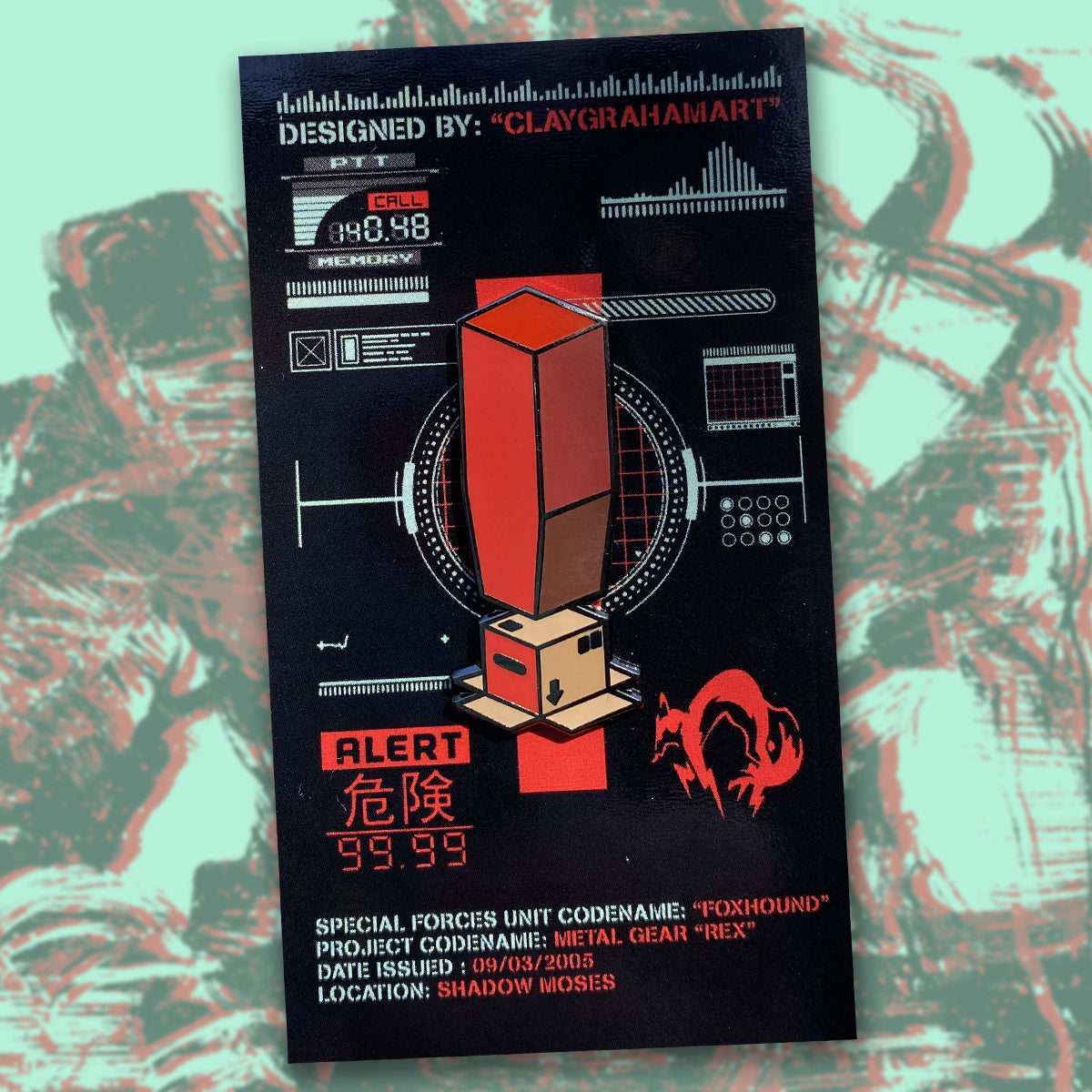 It&amp;#39;s Just a Box! 1.5&amp;quot; Hard Enamel Pin