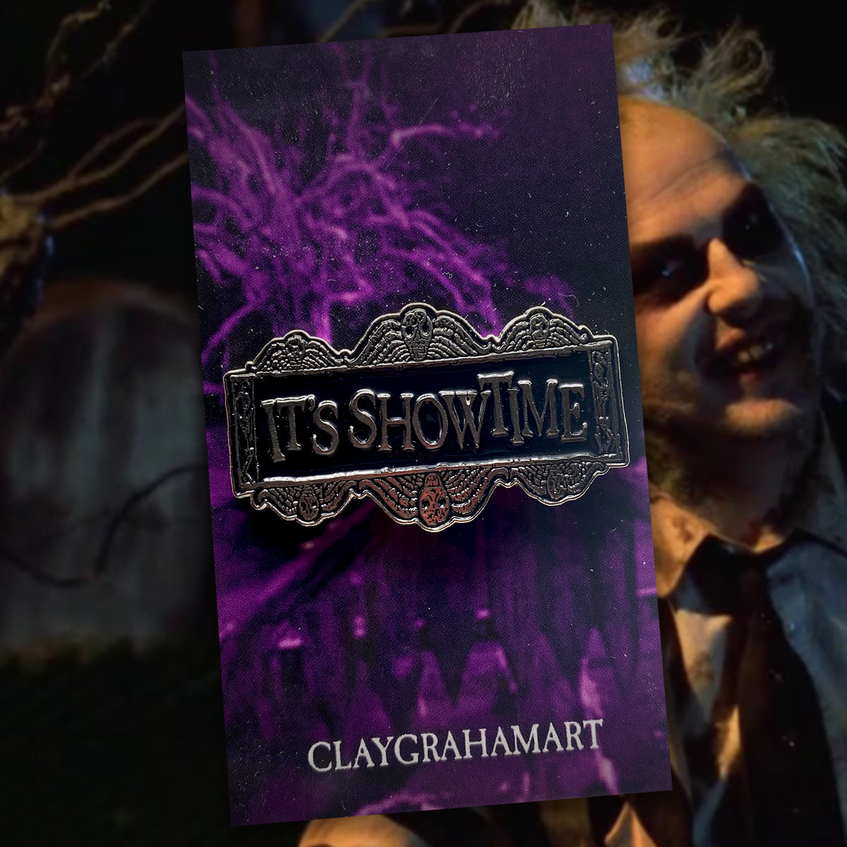 It&amp;#39;s Showtime 1.75&amp;quot; Soft Enamel Pin