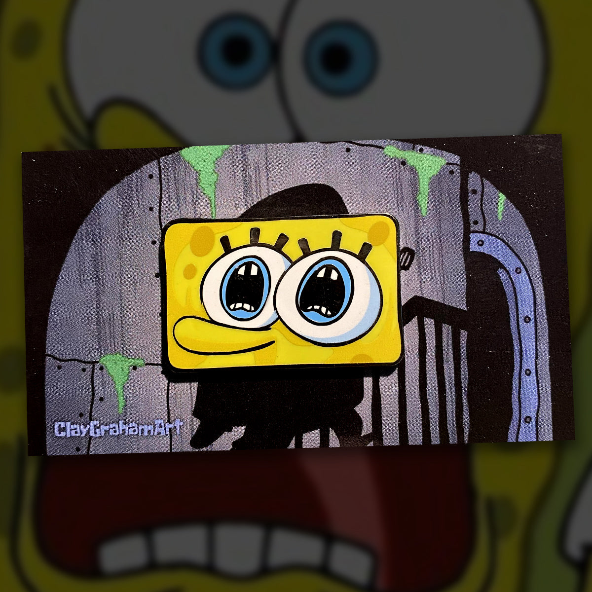 Eye Scream 1.5&amp;quot; Hard Enamel Pin