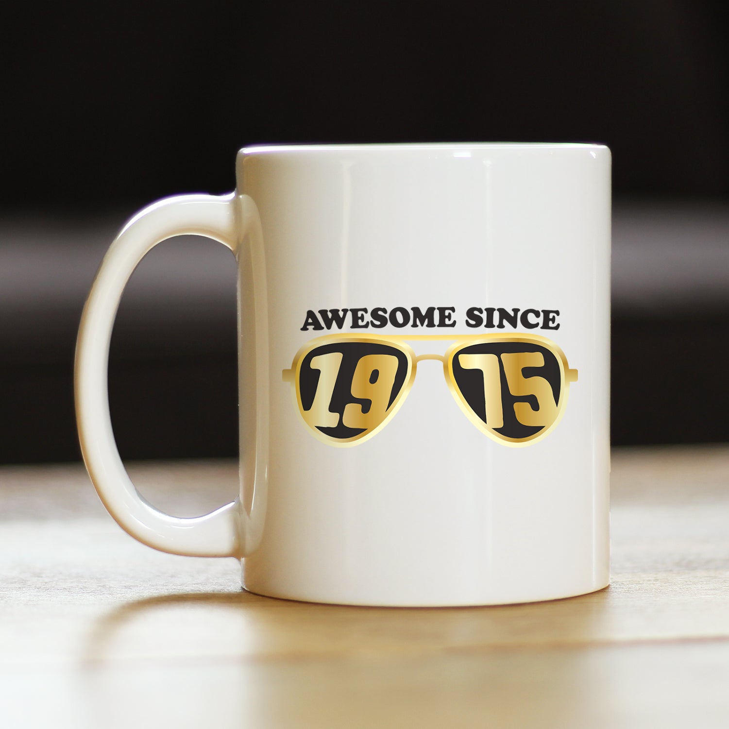 Awesome Since 1975 Coffee Mug 50th Birthday Gift Ideas White Ceramic Coffee Cup