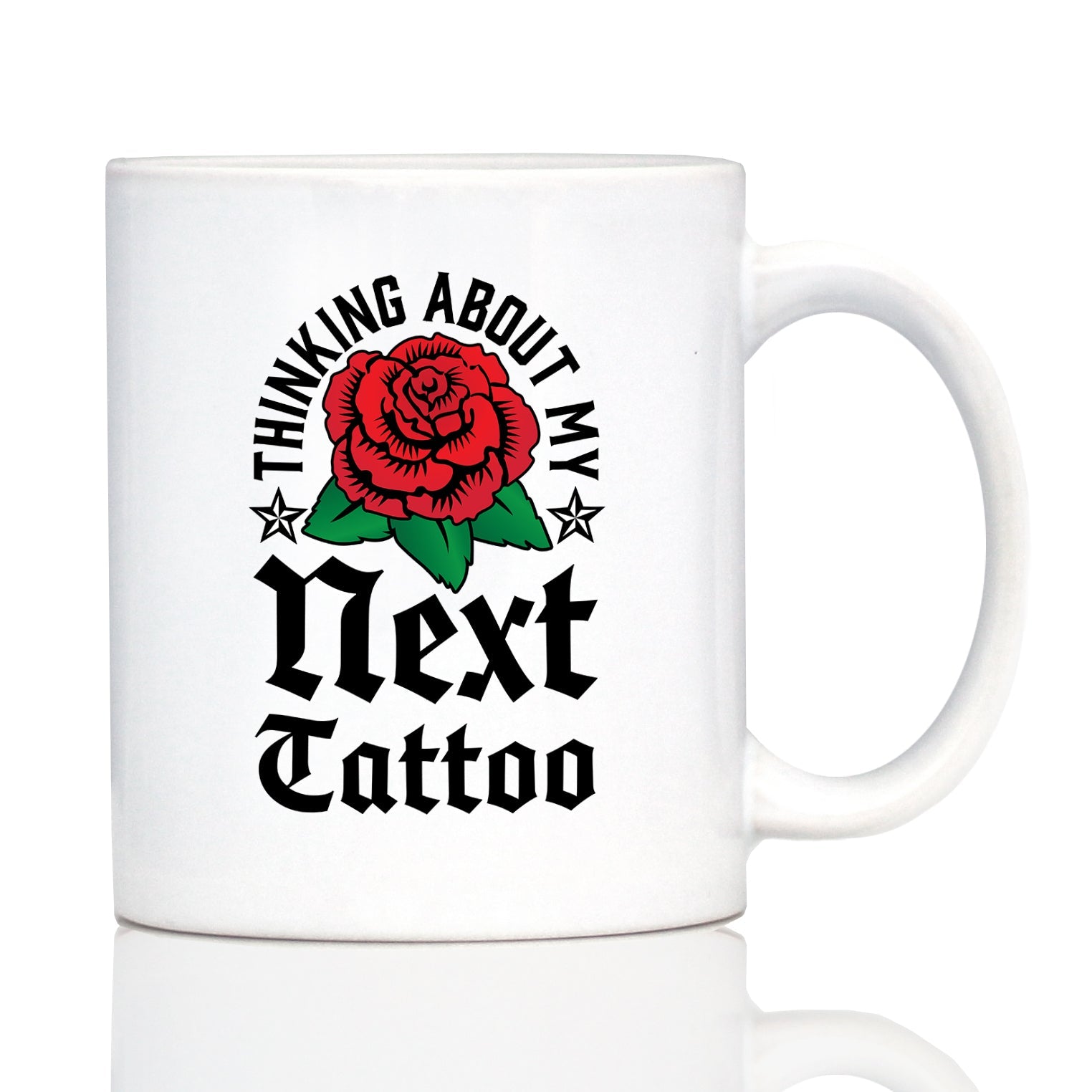 Next Tattoo Coffee Mug Gifts for Tattoo Artist White Ceramic Coffee Cup