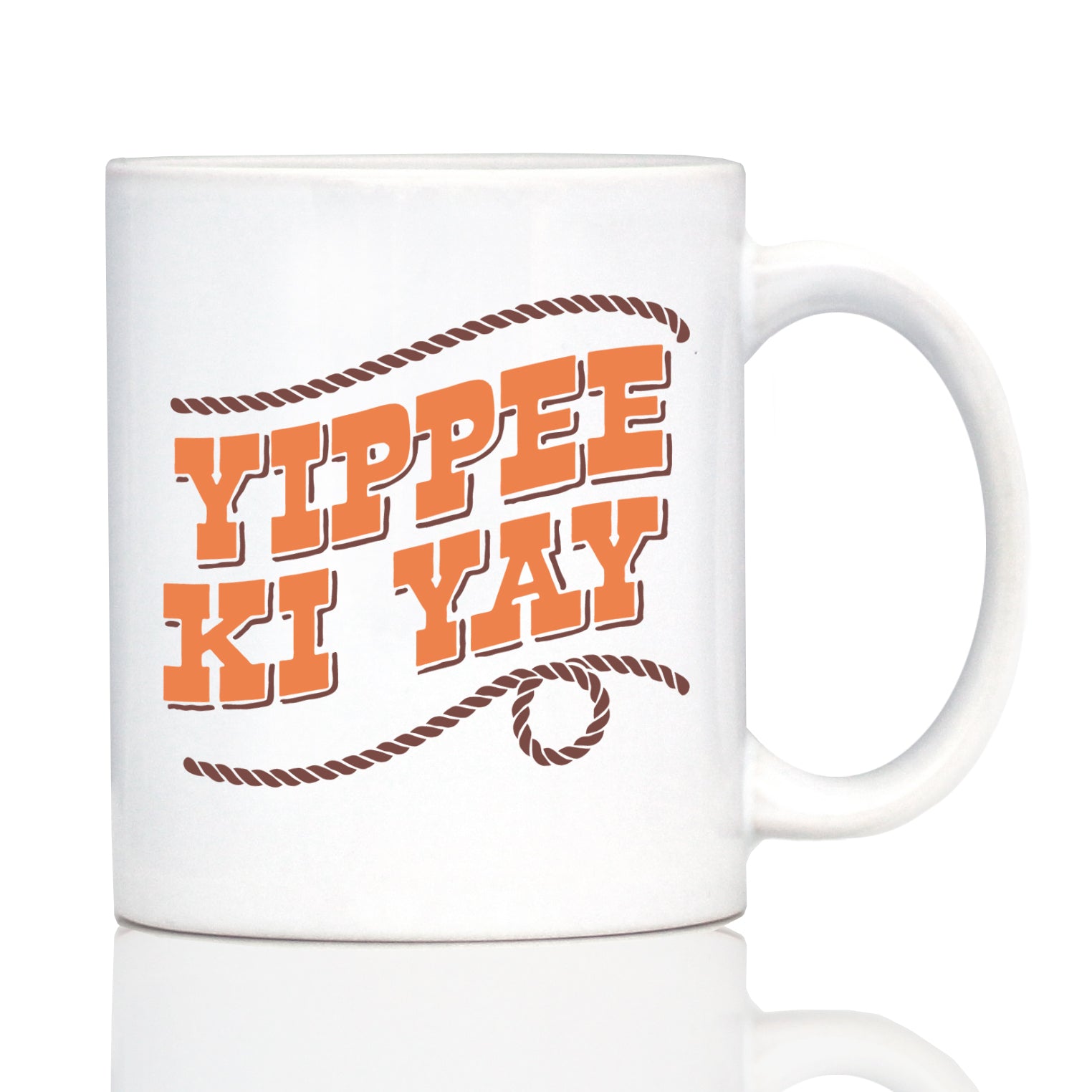 Yippee Ki Yay Coffee Mug Gifts Country Western Home Decor White Ceramic Coffee Cup