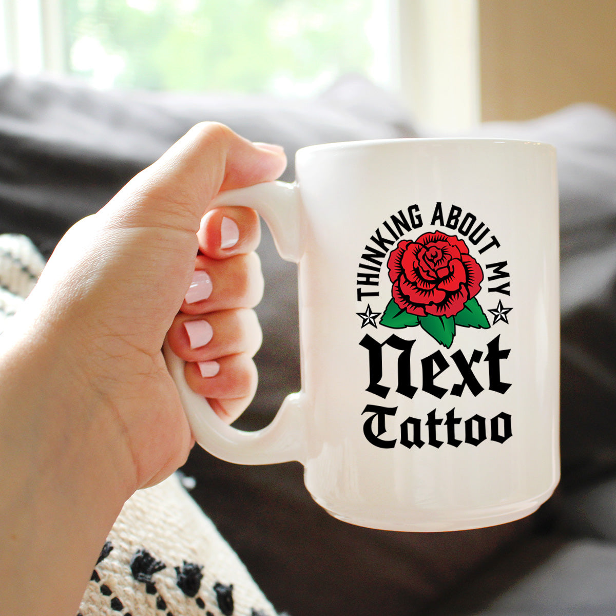 Next Tattoo Coffee Mug Gifts for Tattoo Artist White Ceramic Coffee Cup