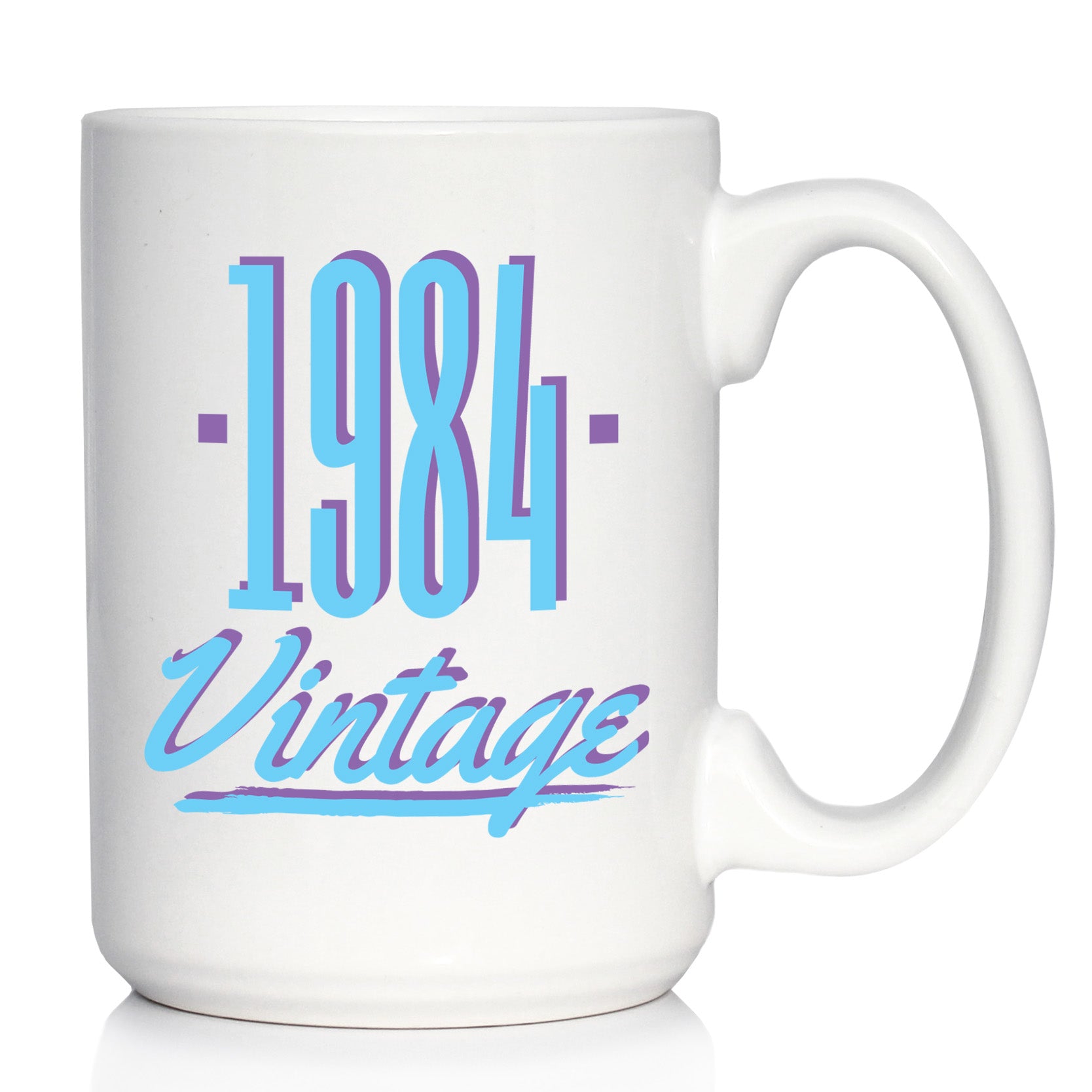 Vintage 1984 - Fun 41st Birthday Coffee Mug Gifts for Men &amp;amp; Women Turning 41 - Retro Coffee Cups