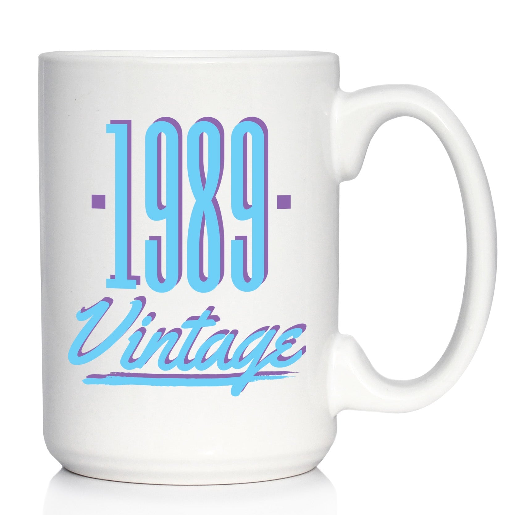 Vintage 1989 - Fun 36th Birthday Coffee Mug Gifts for Men &amp;amp; Women Turning 36 - Retro Coffee Cups