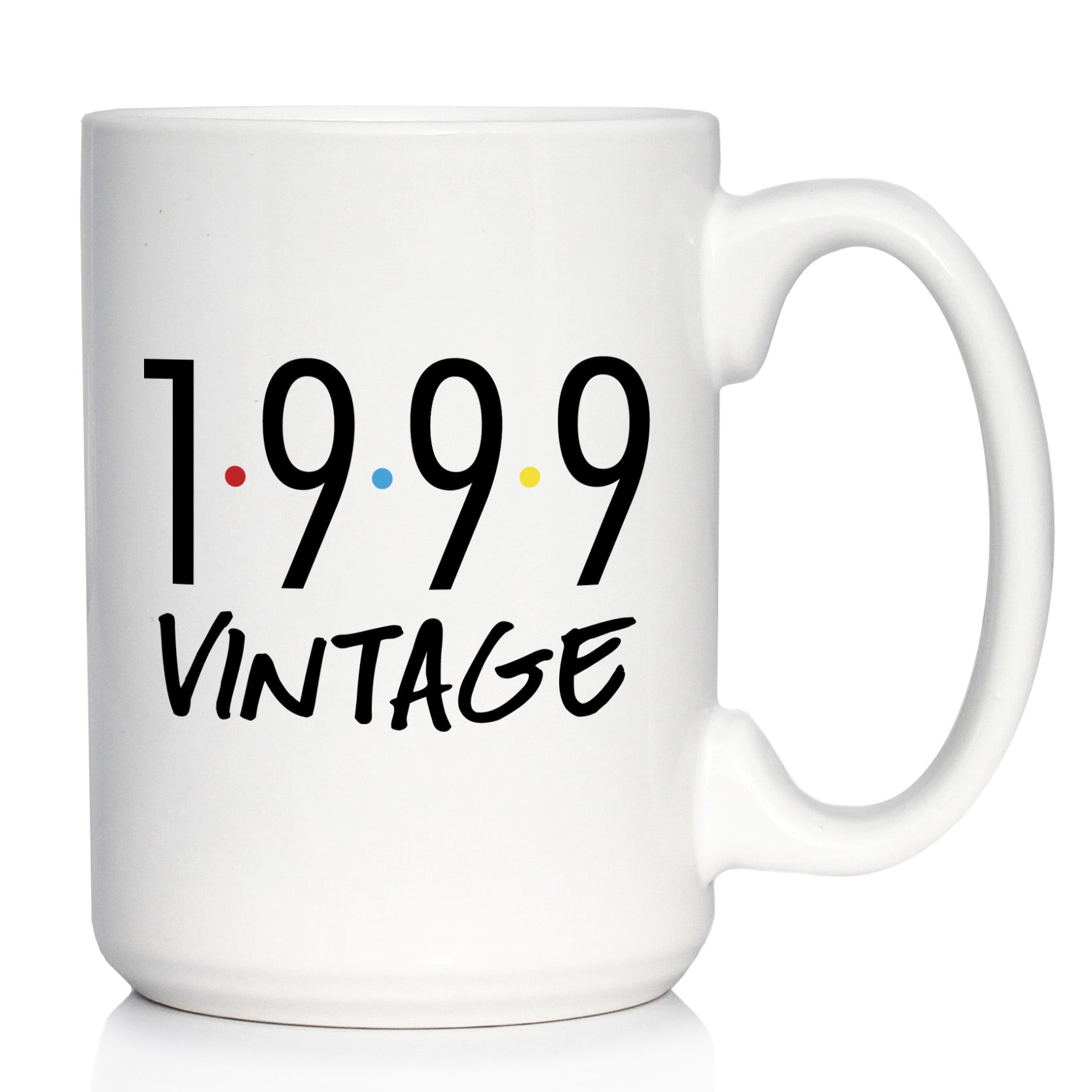Vintage 1999 - Fun 26th Birthday Coffee Mug Gifts for Men &amp;amp; Women Turning 26 - Retro Coffee Cups