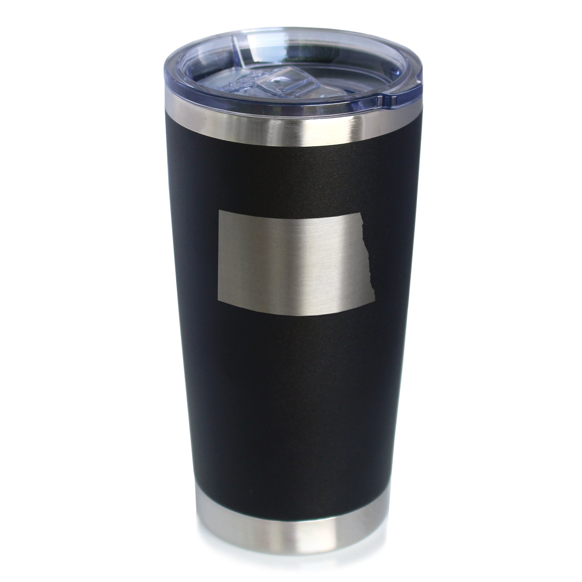 North Dakota State Outline - 20 oz Coffee Tumbler