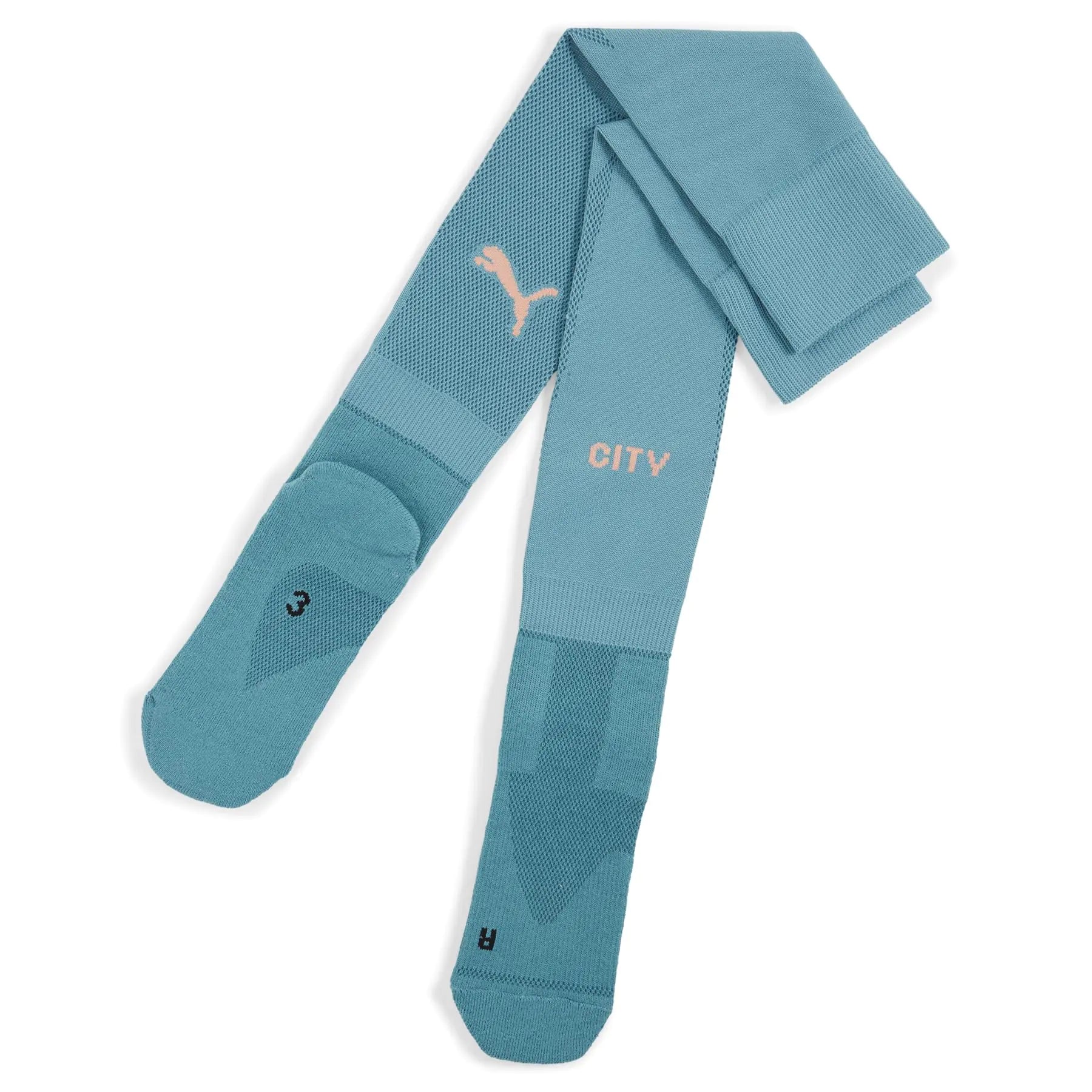 Style Loft Collection x PUMA Manchester City FC Definitely City Socks - Blue, (Size 7-9 US)