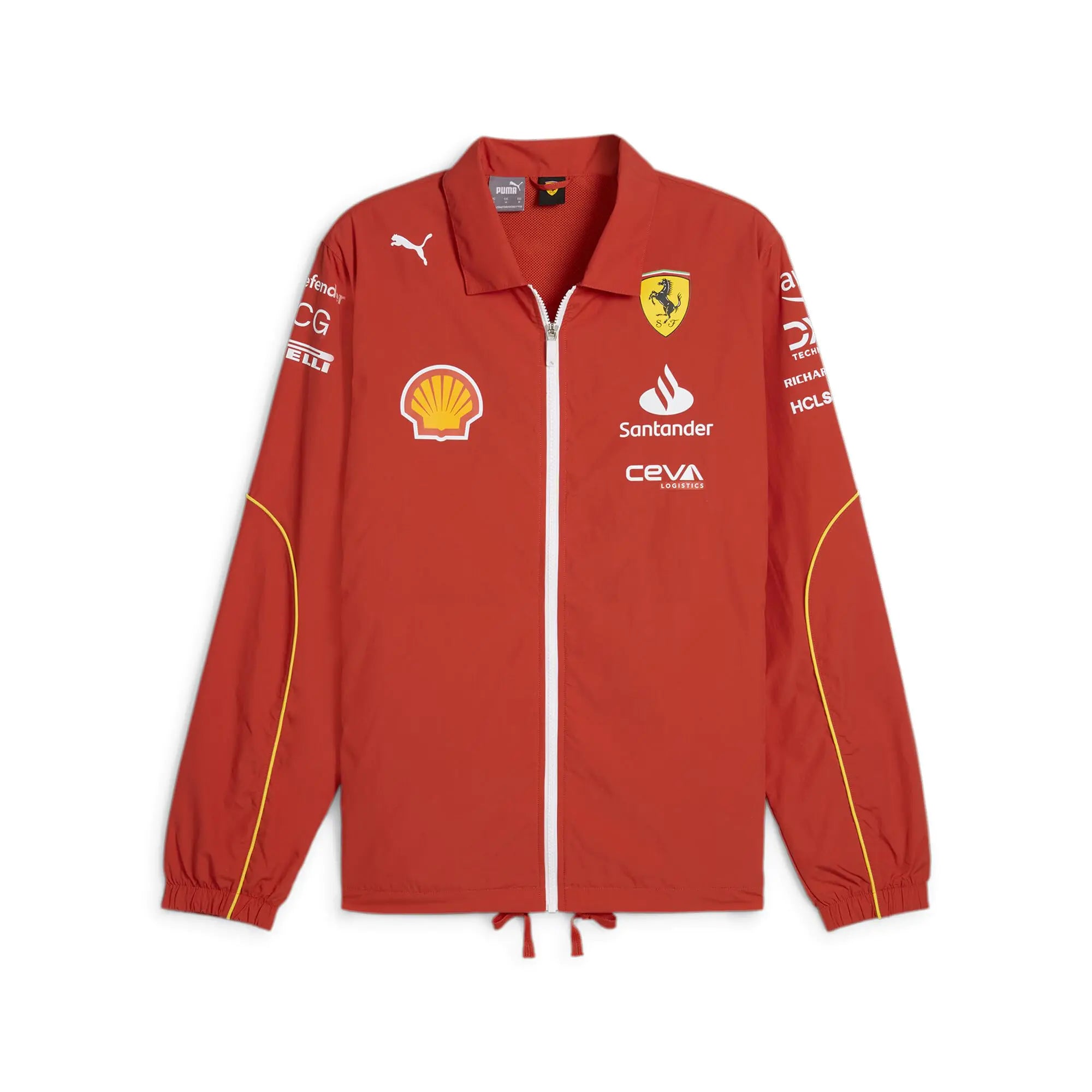 Style Loft Collection x PUMA Scuderia Ferrari Burnt Red Team Coach Jacket - Size: Medium