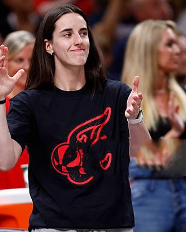 Caitlin Clark Indiana Fever Mix Stranger Things WNBA Shirt