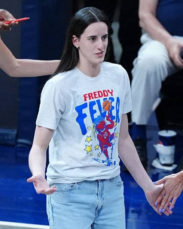 Caitlin Clark Indiana Fever Freddy Fever T-shirt