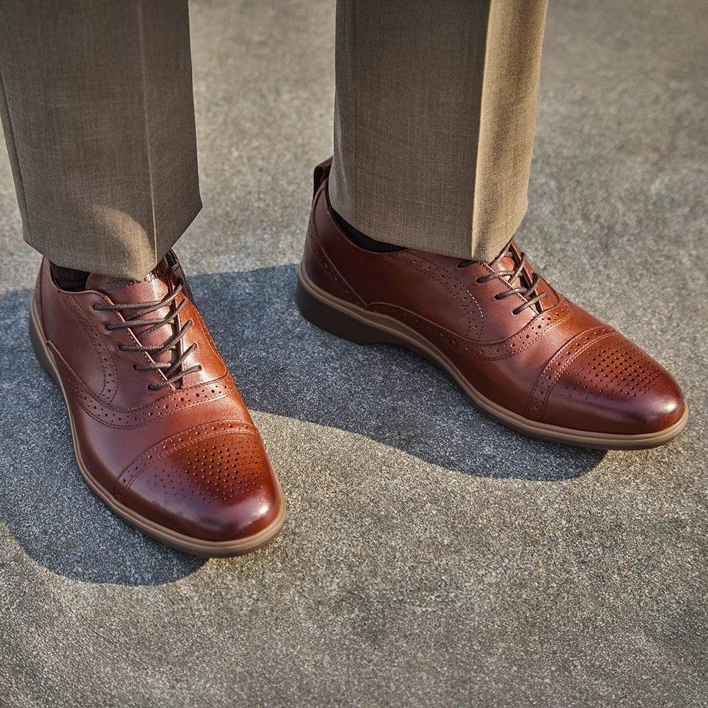 The Cap-Toe (Chestnut)