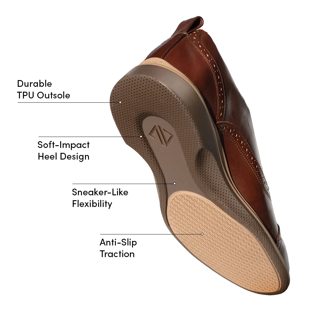The Cap-Toe (Chestnut)