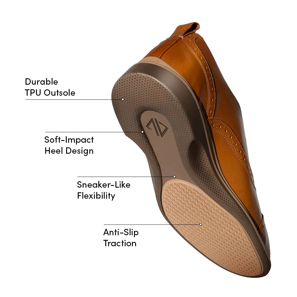 The Cap-Toe (Honey)