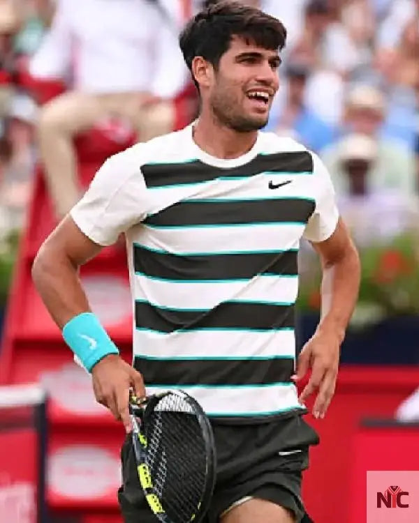 Carlos Alcaraz 2025 Queen’s Club Final T-Shirt