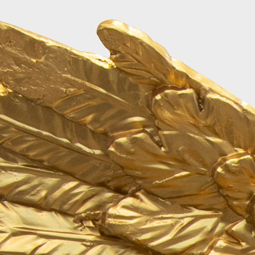 Celestial Grace – Abstract Angel Wings Resin Sculpture | 3CARATS