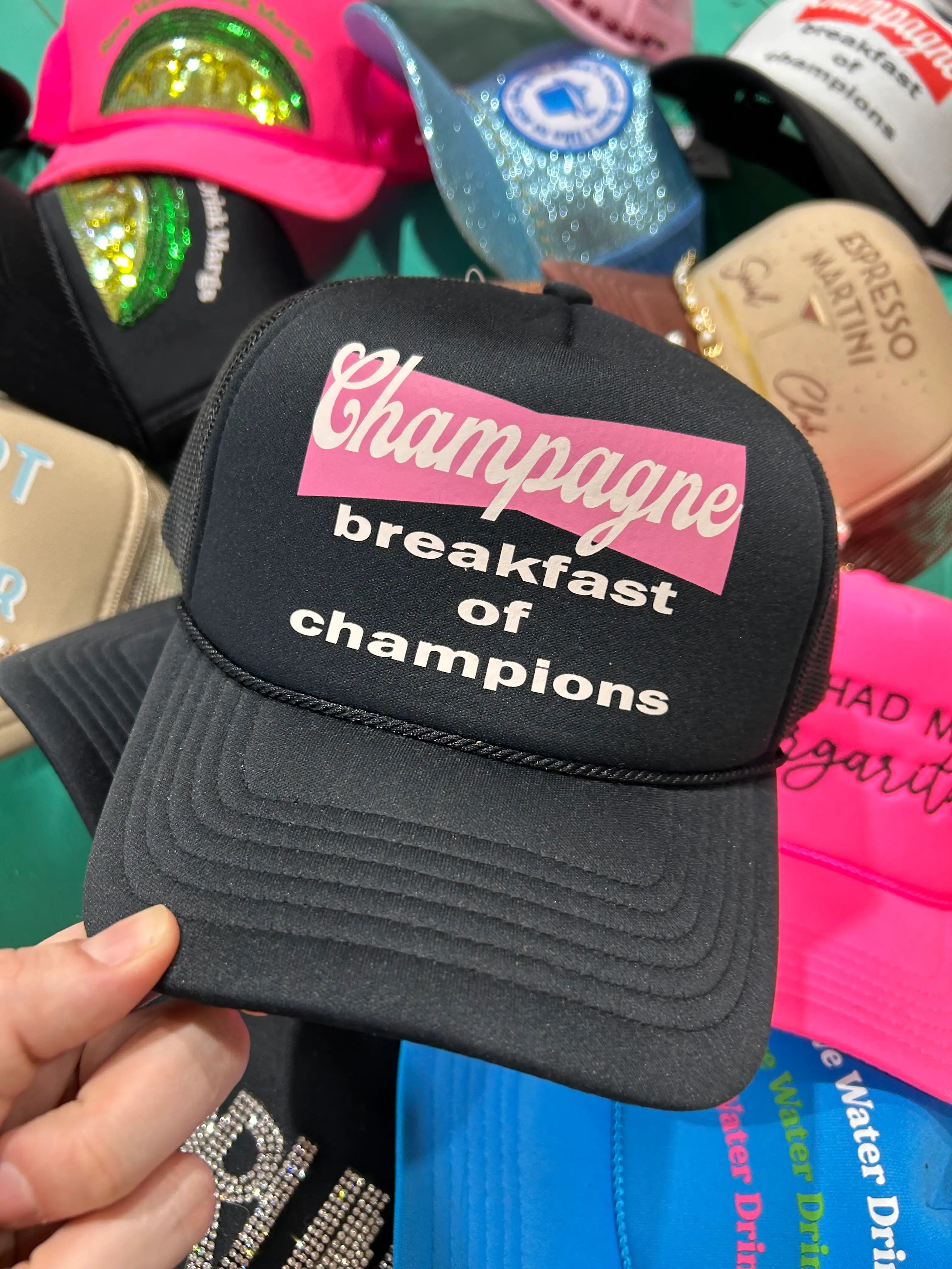 Champagne Breakfast Trucker 2