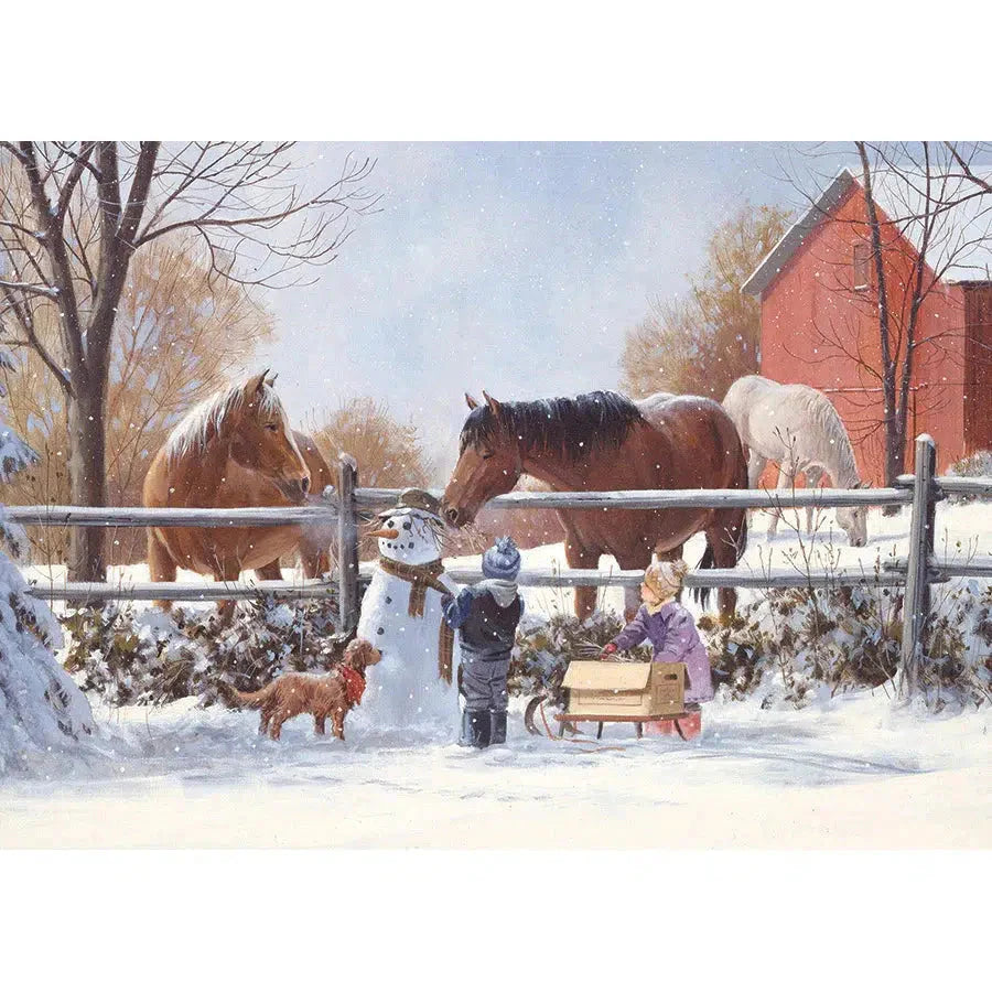 Chestnut &amp;amp; Acorn 35 Piece Tray Jigsaw Puzzle Cobble Hill