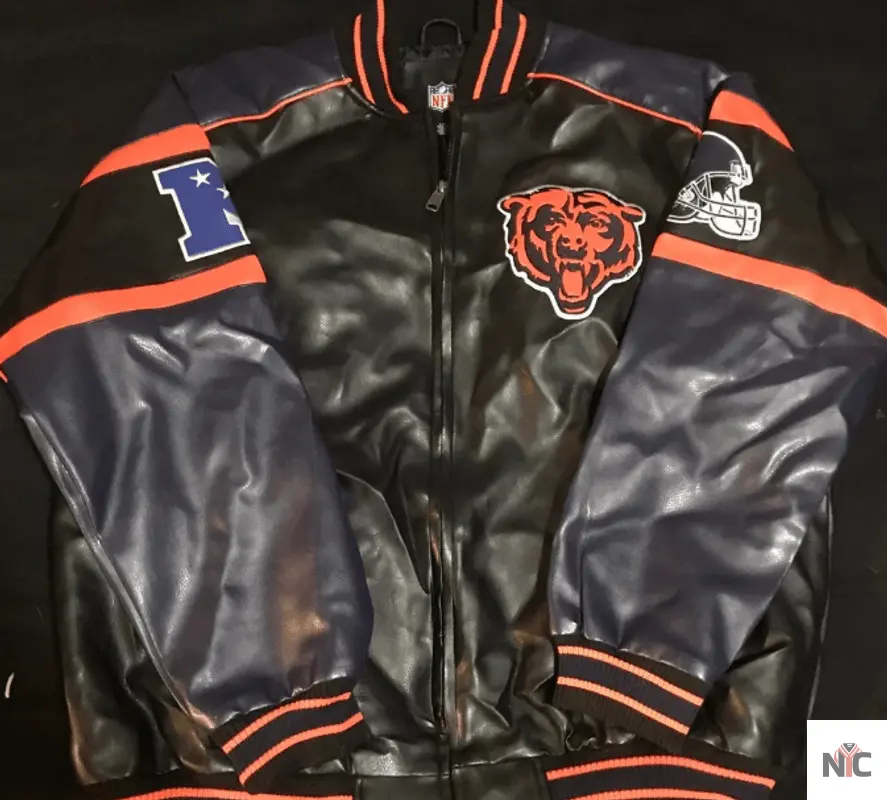 Chicago Bears Leather Jacket