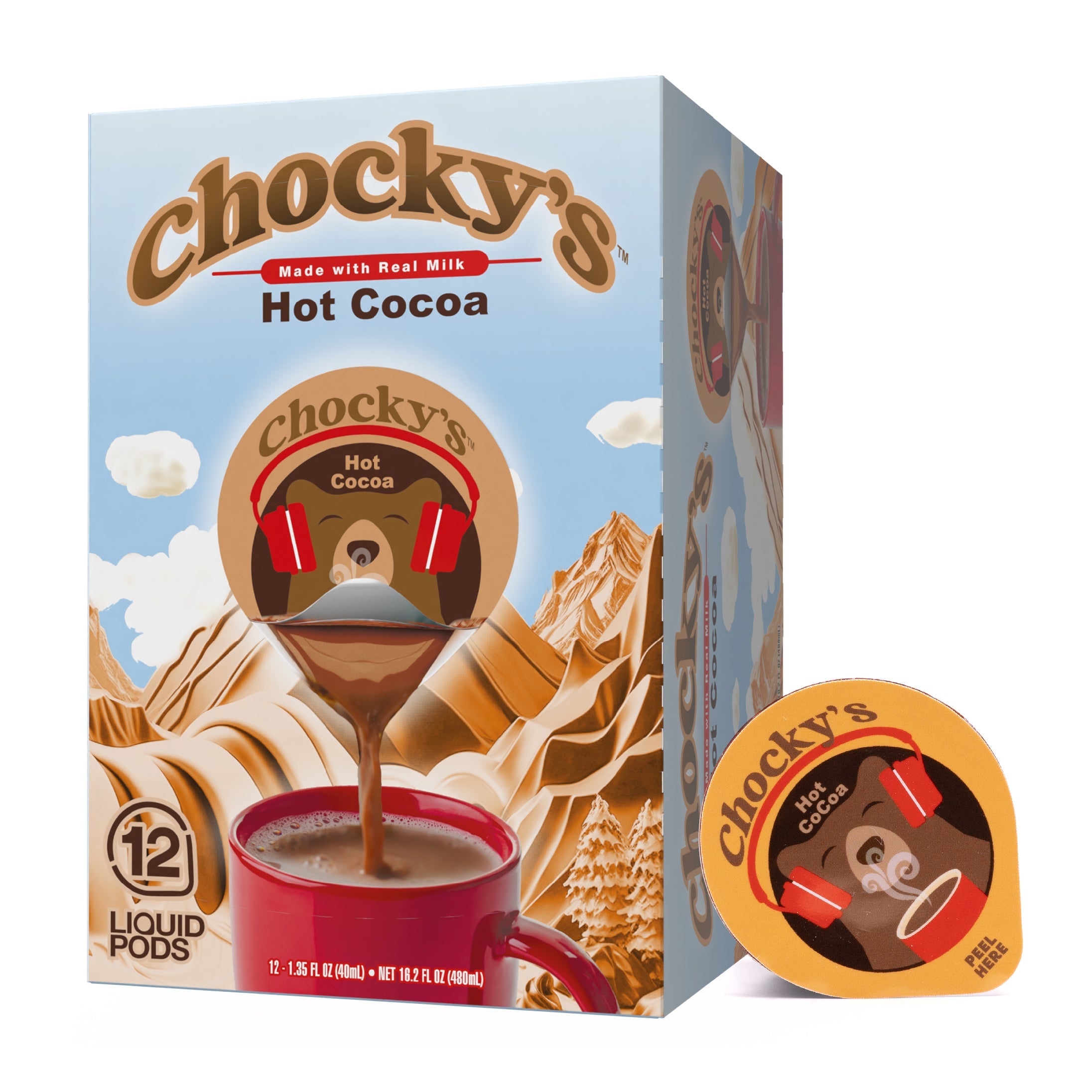 Chocky&#39;s Hot Cocoa - Made with Real Milk