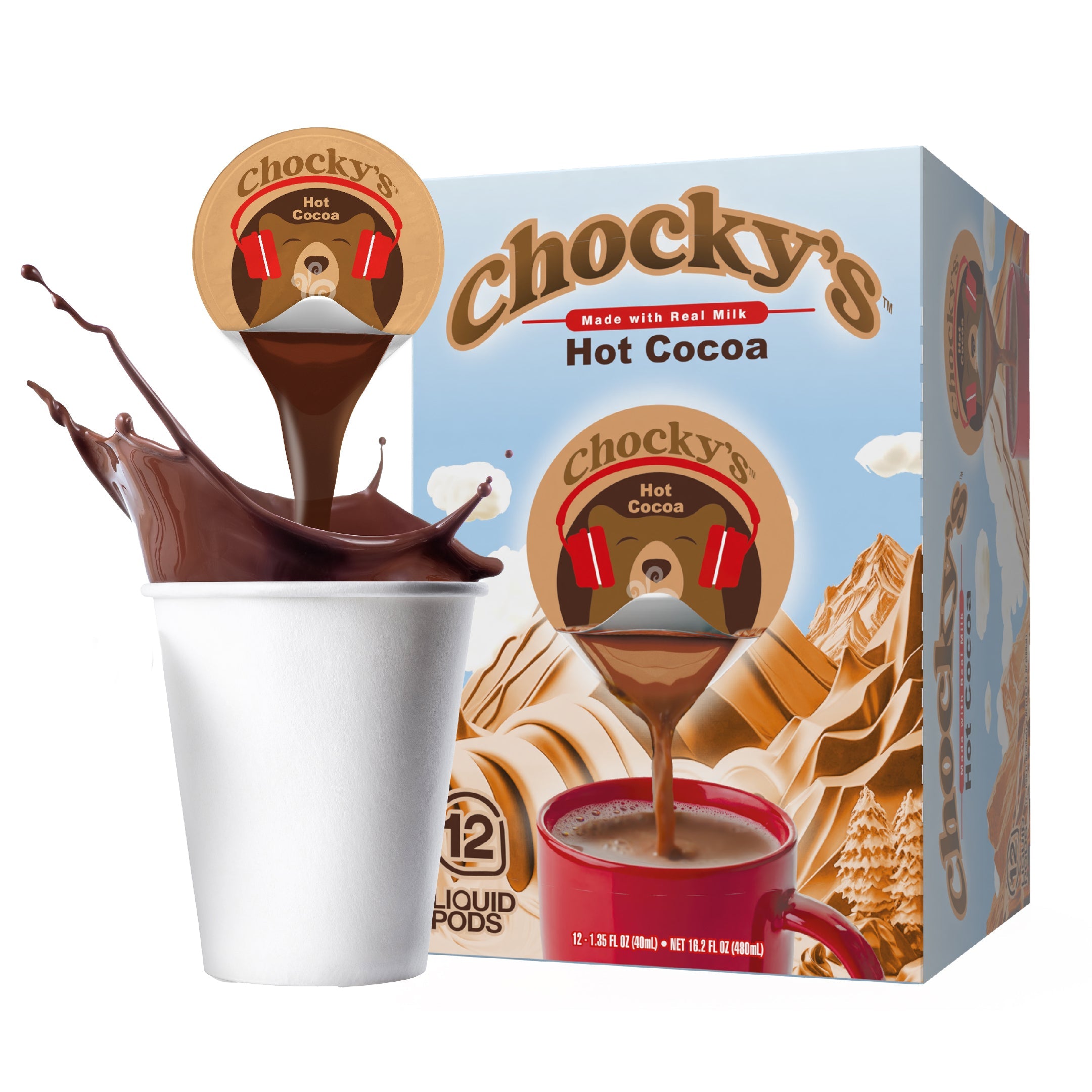 Chocky&amp;#39;s Hot Cocoa - Made with Real Milk