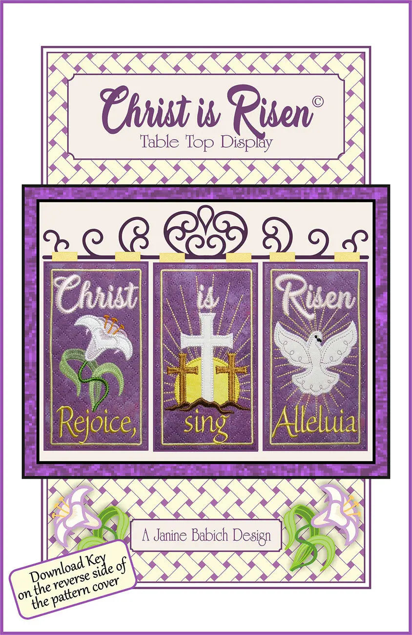 CHRIST IS RISEN TABLE TOP DISPLAY