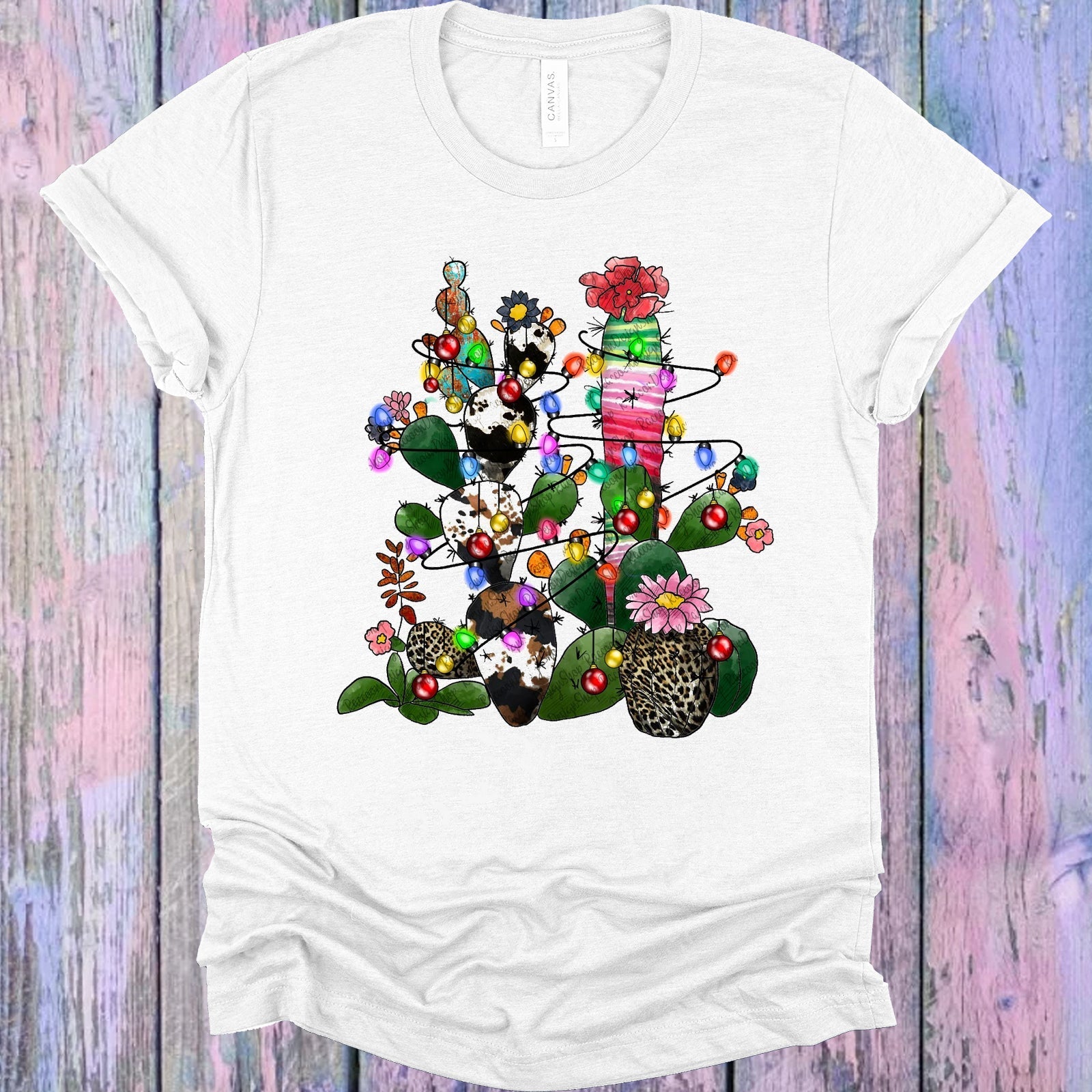 Christmas Cactus Graphic Tee