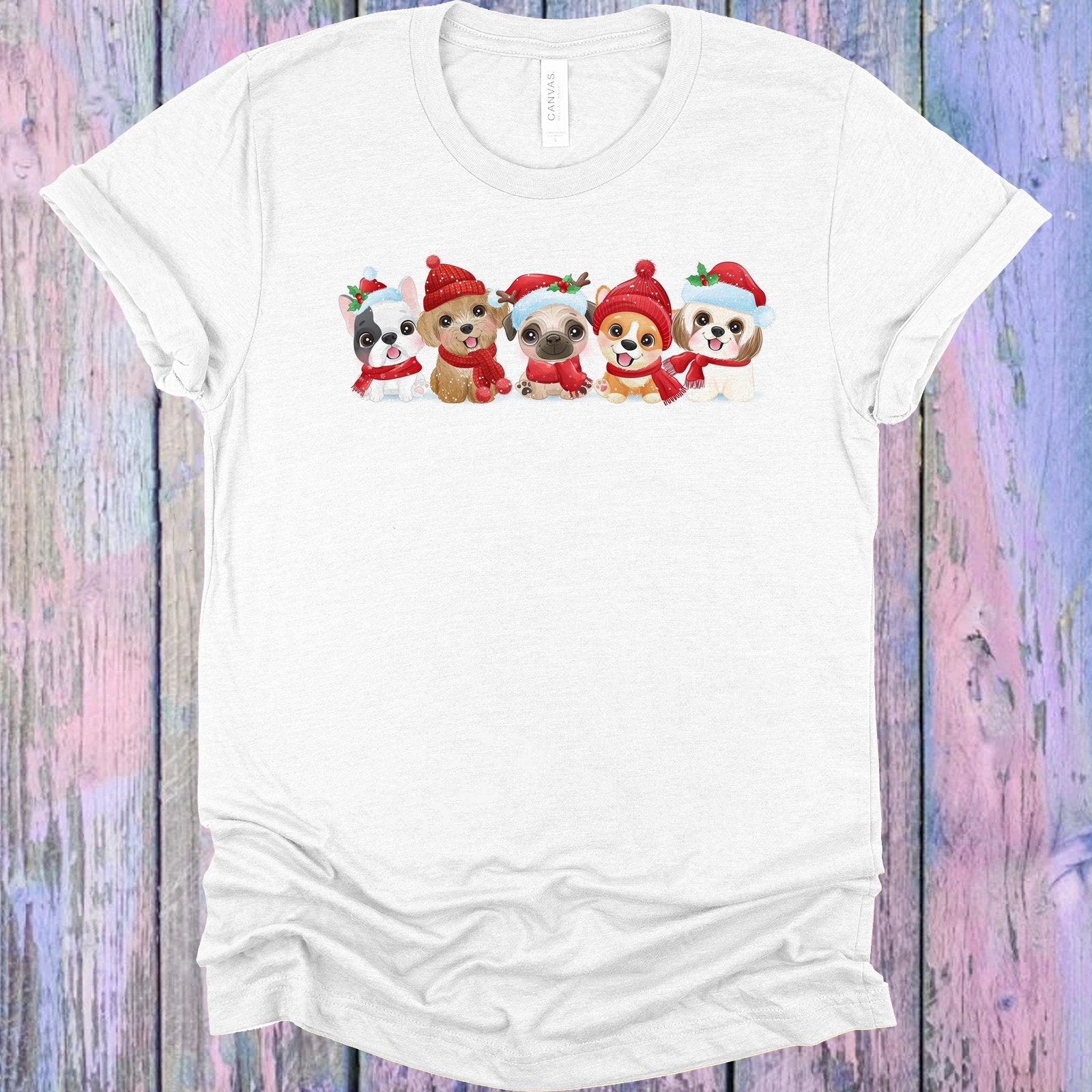 Christmas Dogs Graphic Tee