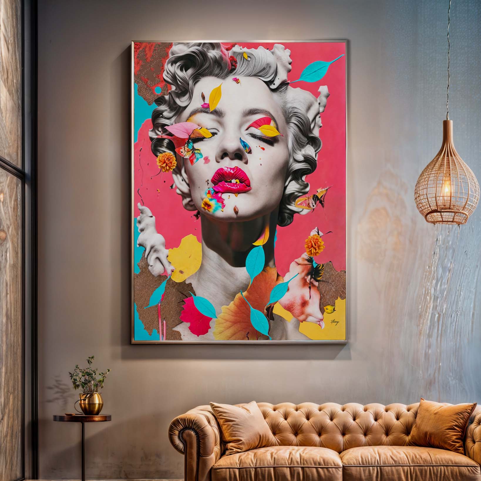 Canvas Print: &amp;quot;Chroma Whimsy&amp;quot;