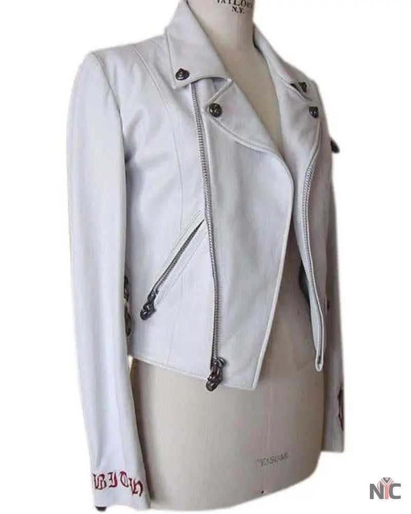 Chrome Hearts Limited Edition Rolling Stones Leather Jacket