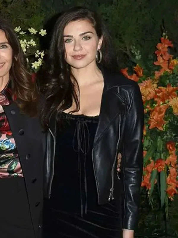 Ciara Brady Days of Our Lives Black Leather Jacket
