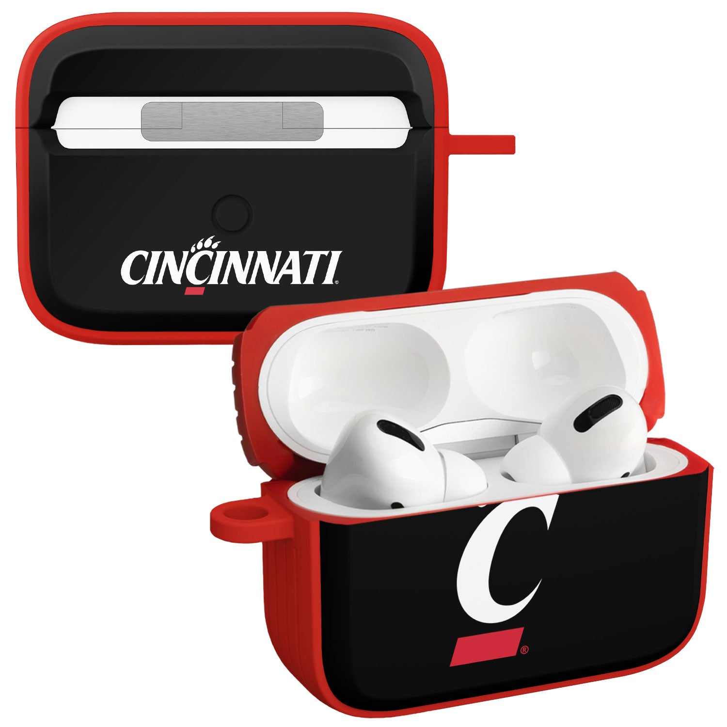 Cincinnati Bearcats HDX AirPods Pro 1 &amp;amp; 2 Case Cover